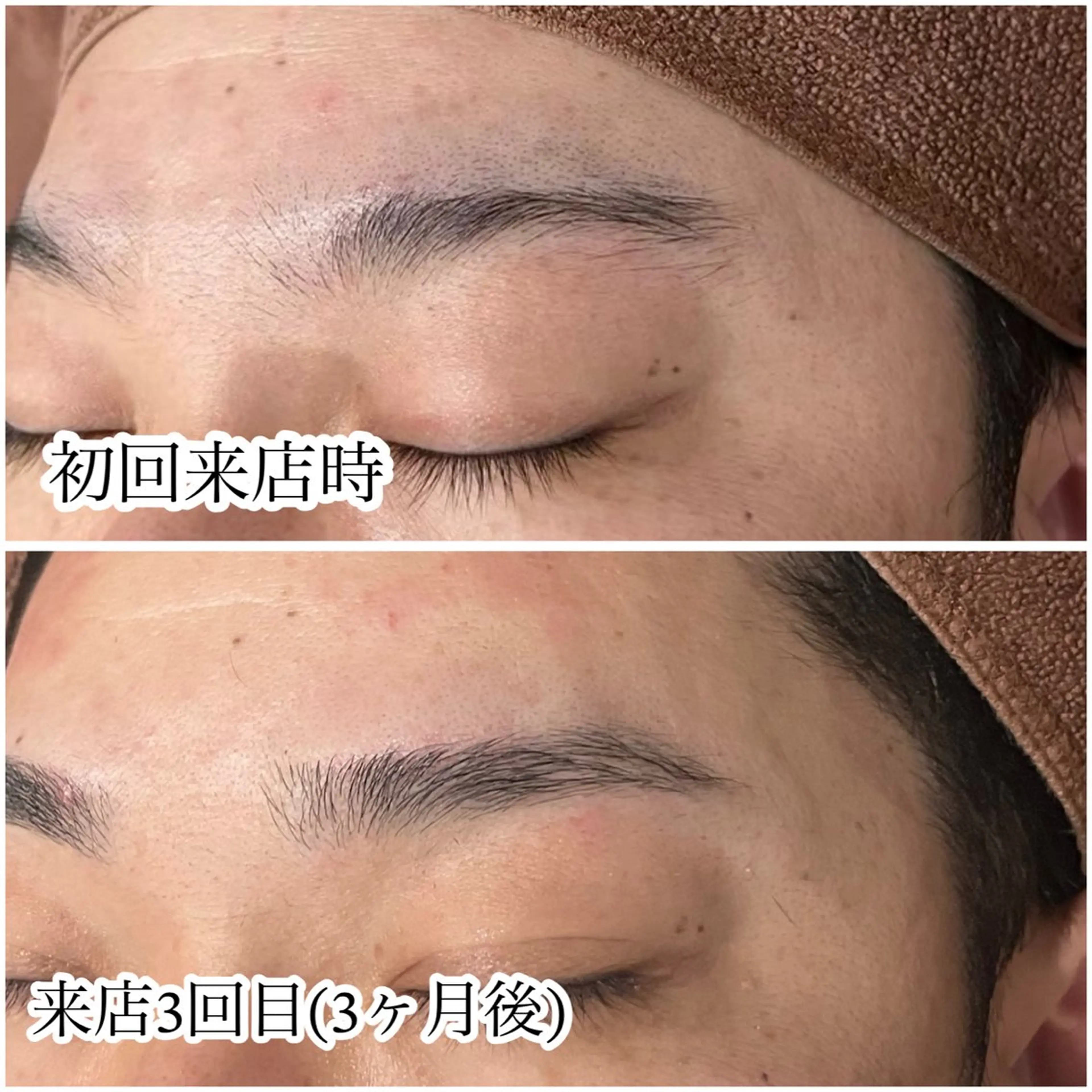 メンズ アイブロウ ワックス脱毛 その他(アイブロウ) メンズ脱毛&メンズ眉毛サロン  kyle.横浜所属・メンズ眉/HBL/ sakiの眉毛・アイブロウイメージ