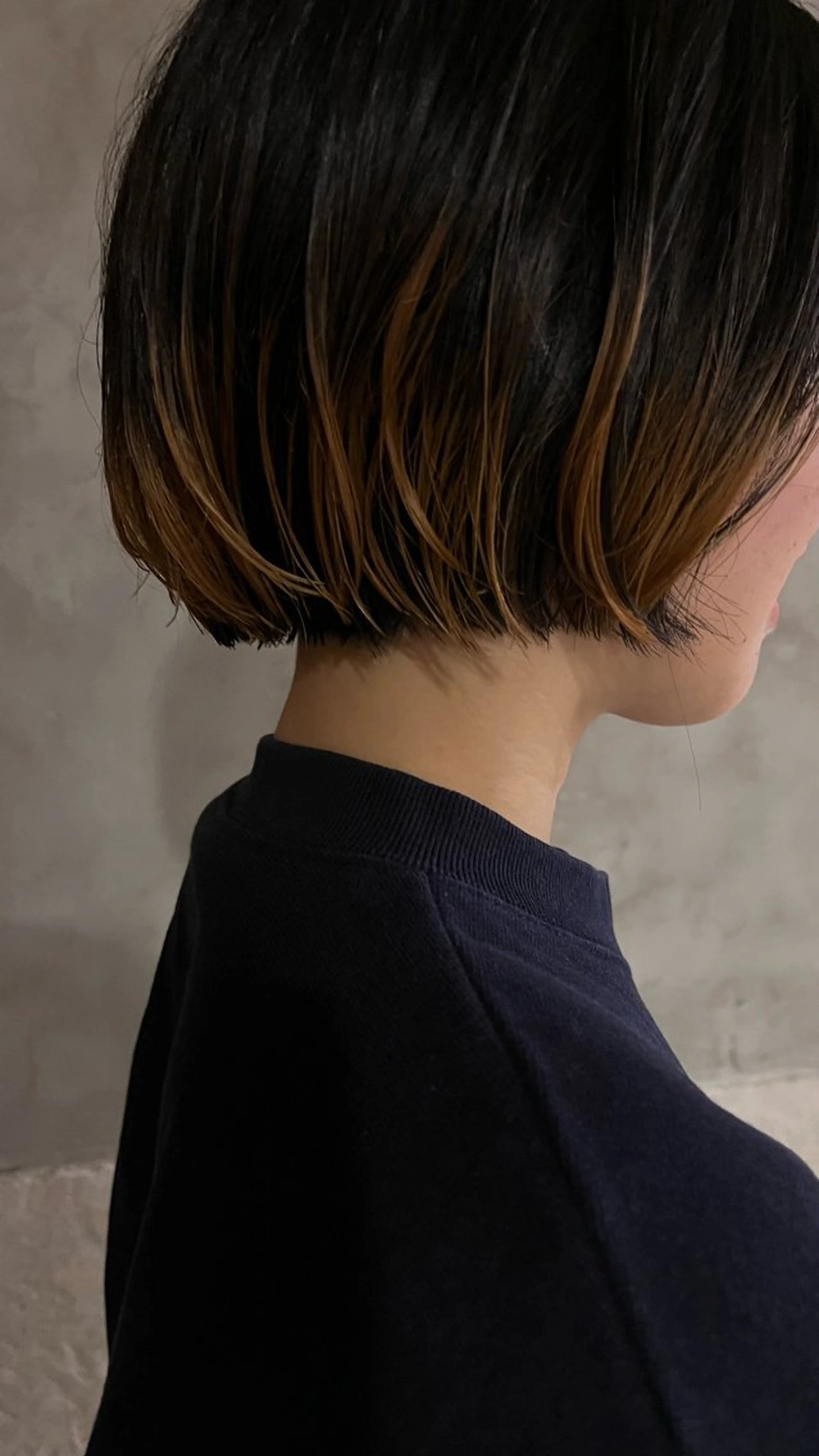 ミディアム カラー niche所属・niche　東 くるみ 🩰のヘアスタイル