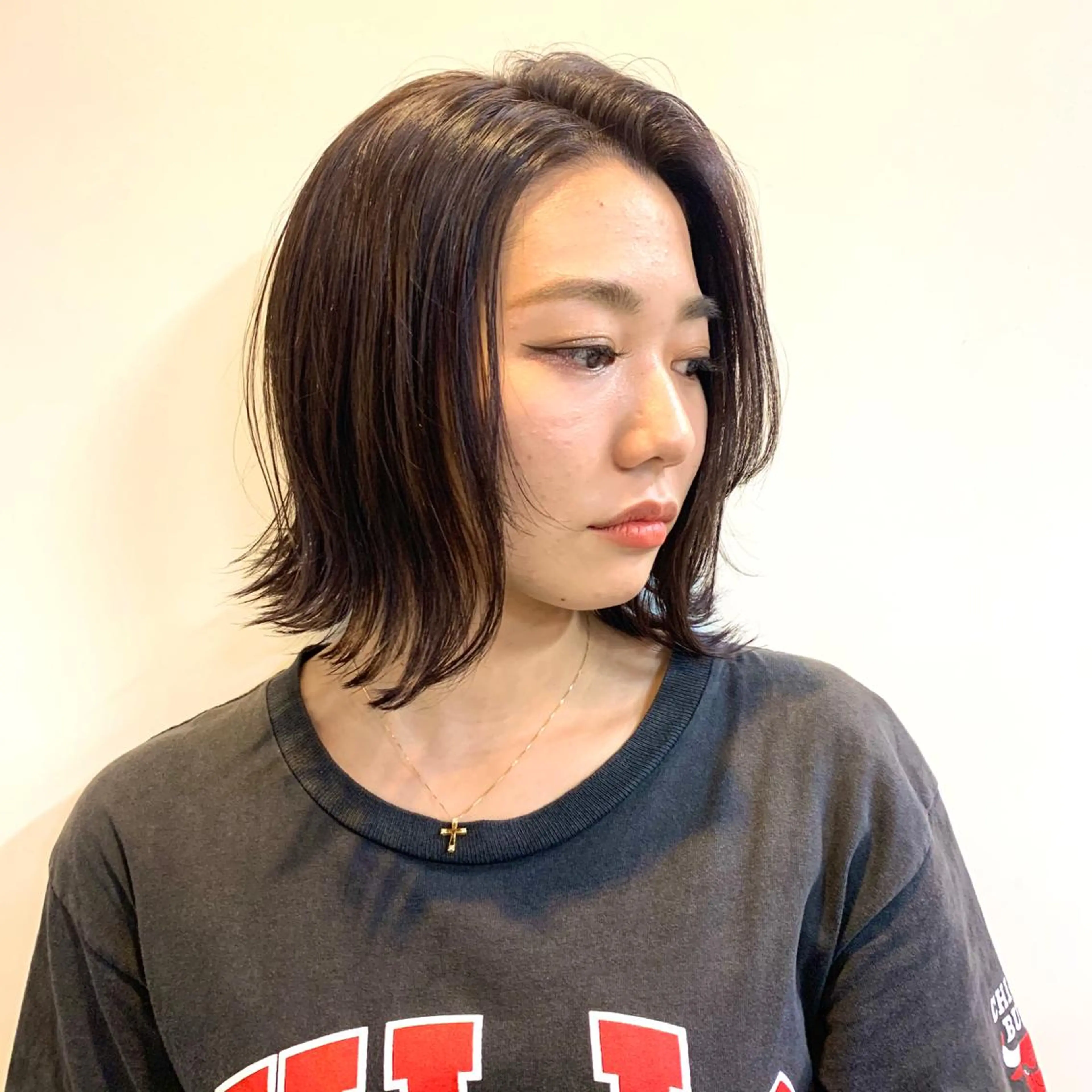 ショート カラー カット ヘアカラー トリートメント mood tatemachiのヘアスタイル