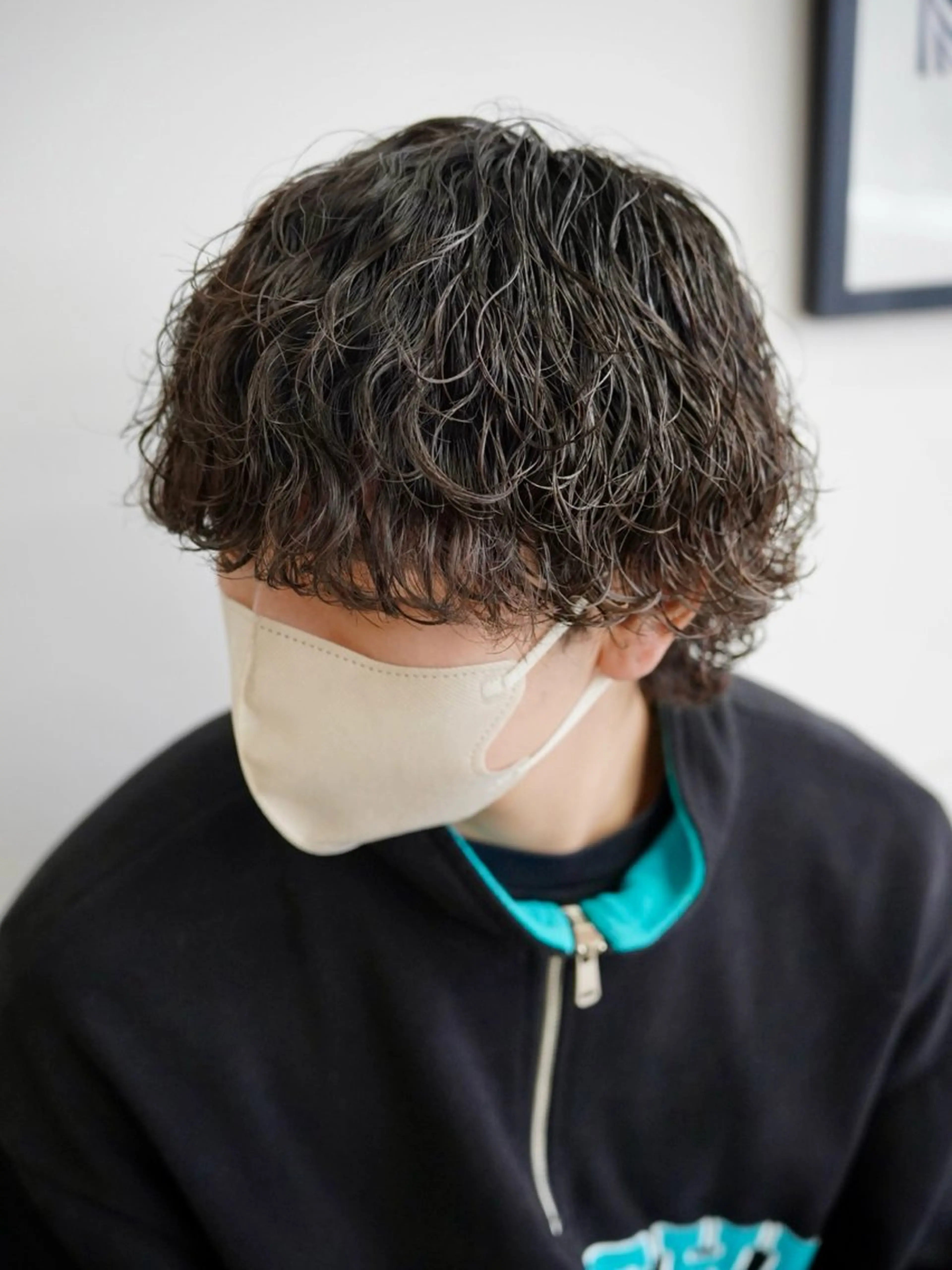 パーマ メンズ カット パーマ メンズパーマ／長岡 坂口祥貴のヘアスタイル