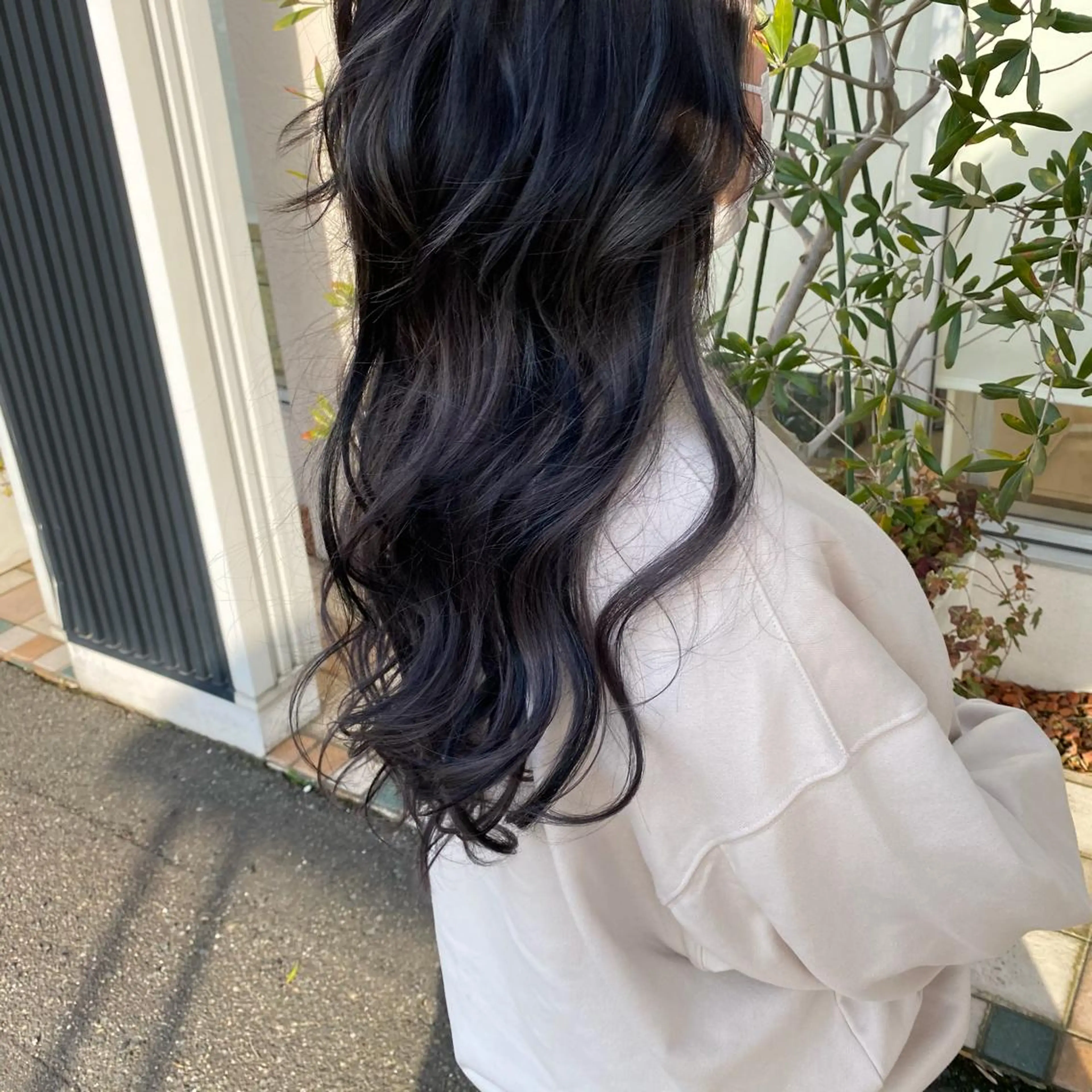 ロング シールエクステ エクステ ロング ショートヘアはお任せ 冨樫真未のヘアスタイル