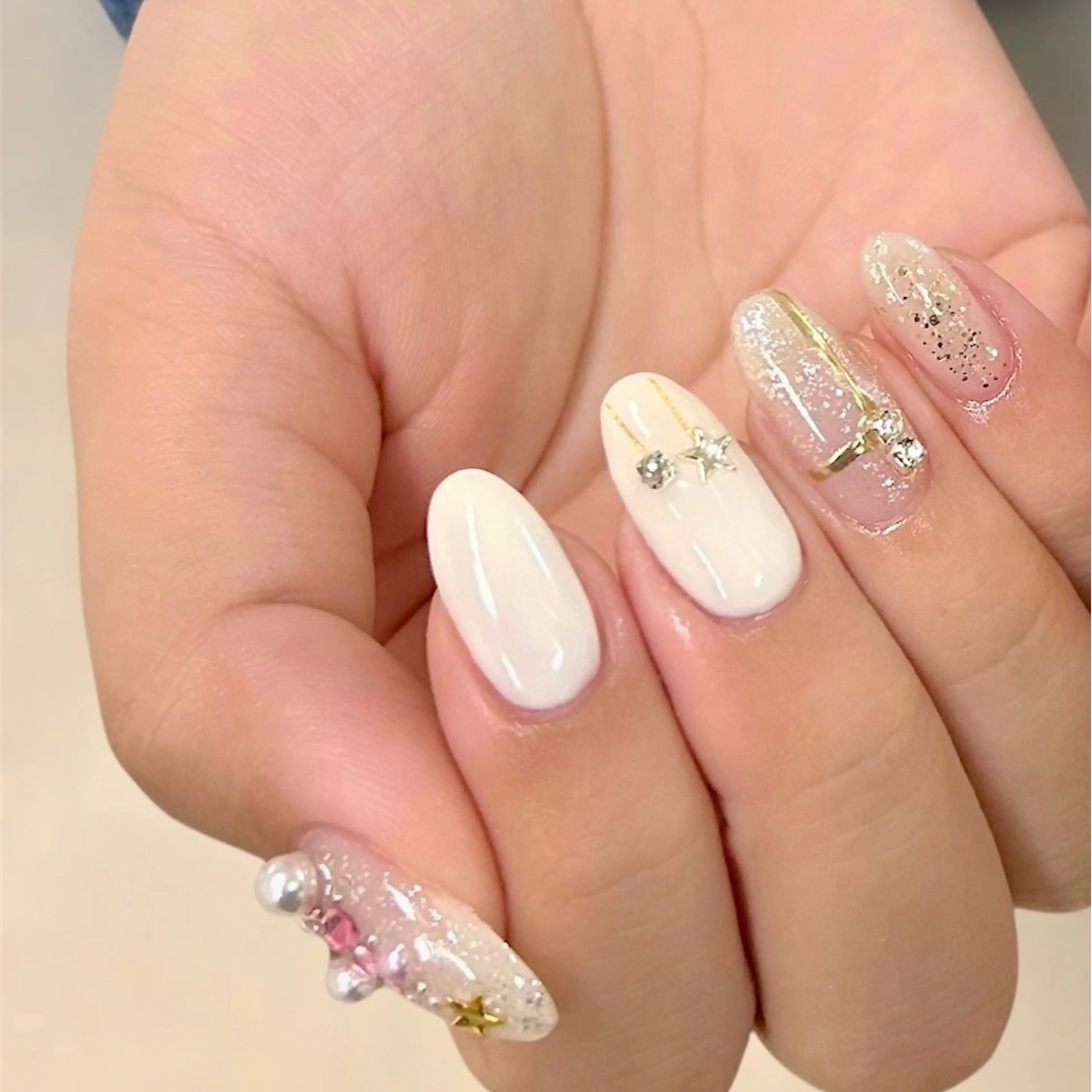 ネイル ハンドネイル アトリエ　ミモザ所属・いまむら あかりのネイルデザイン