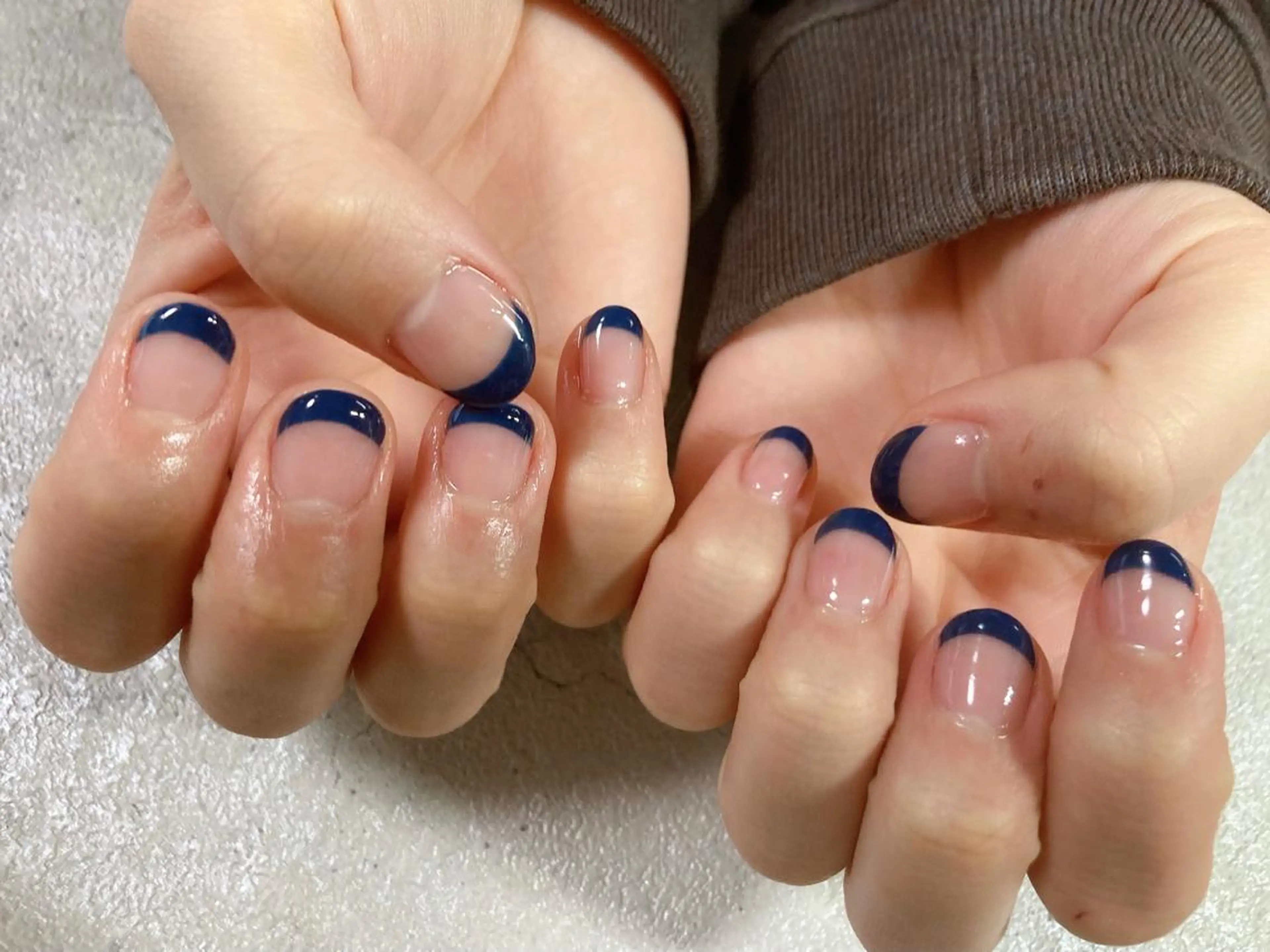 ネイル フレンチネイル kikinail 溝の口のネイルデザイン