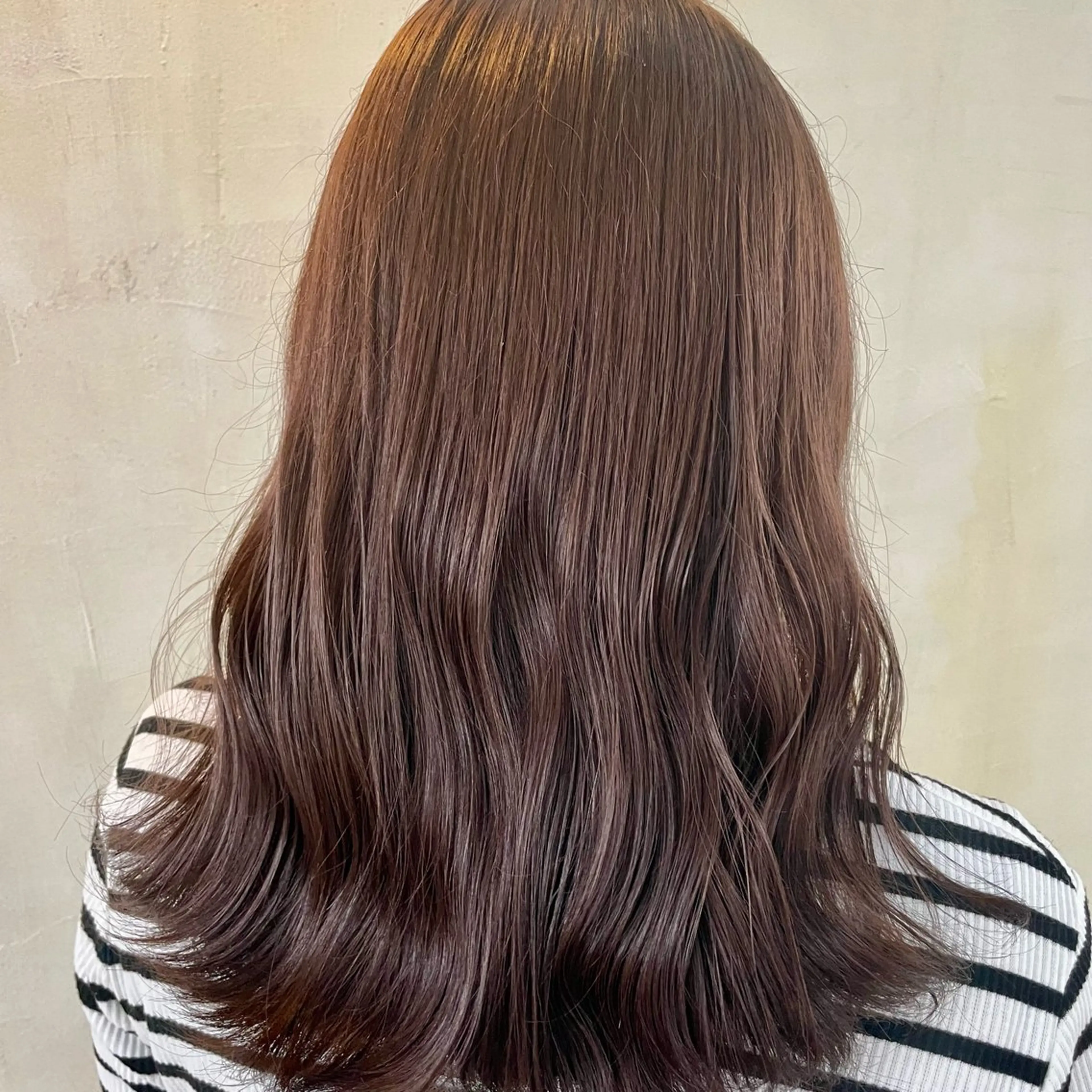 ミディアム カラー 神谷 有音/顔周り/美髪のヘアスタイル