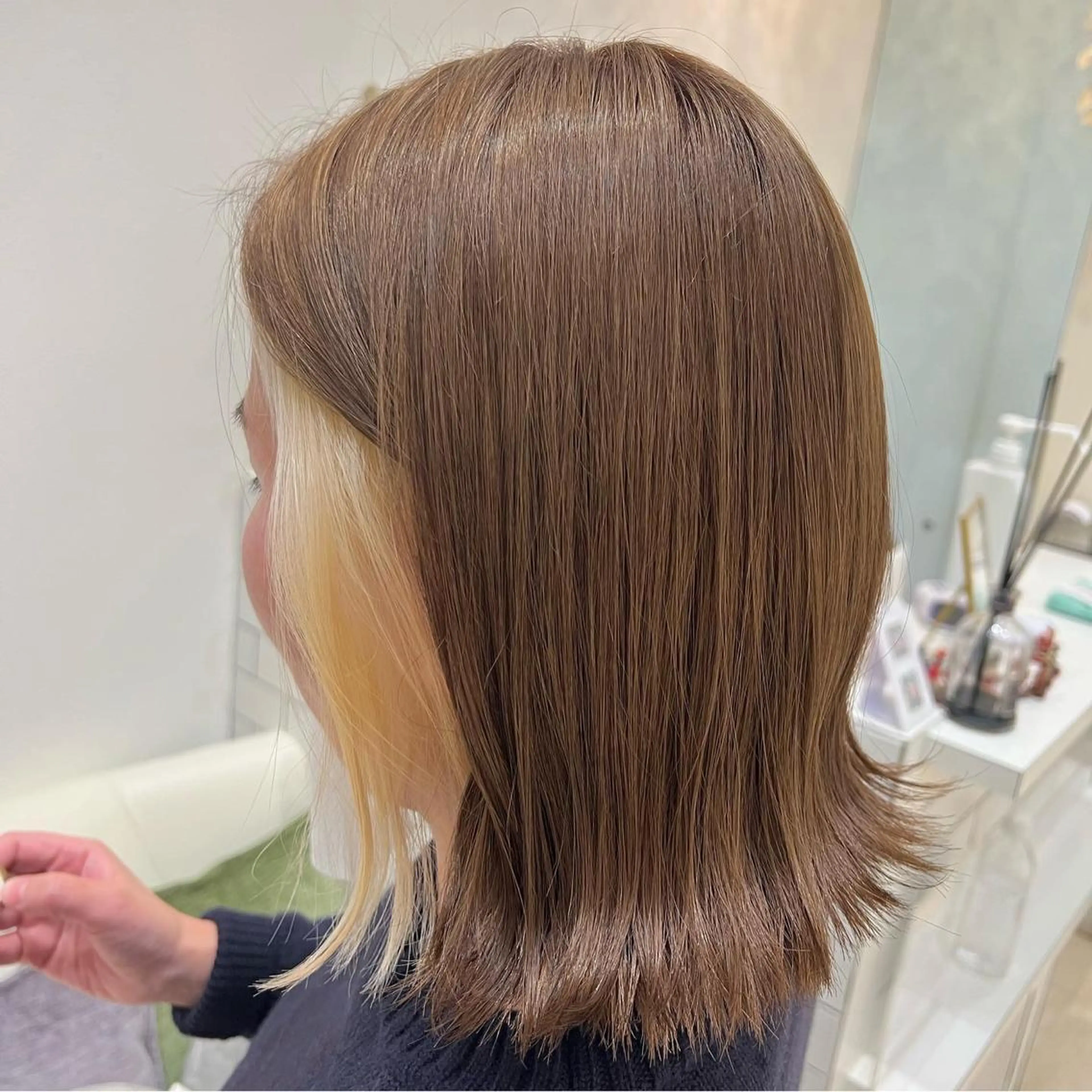 ミディアム カラー ヘアカラー 河原町/艶髪/西田 晴香のその他イメージ