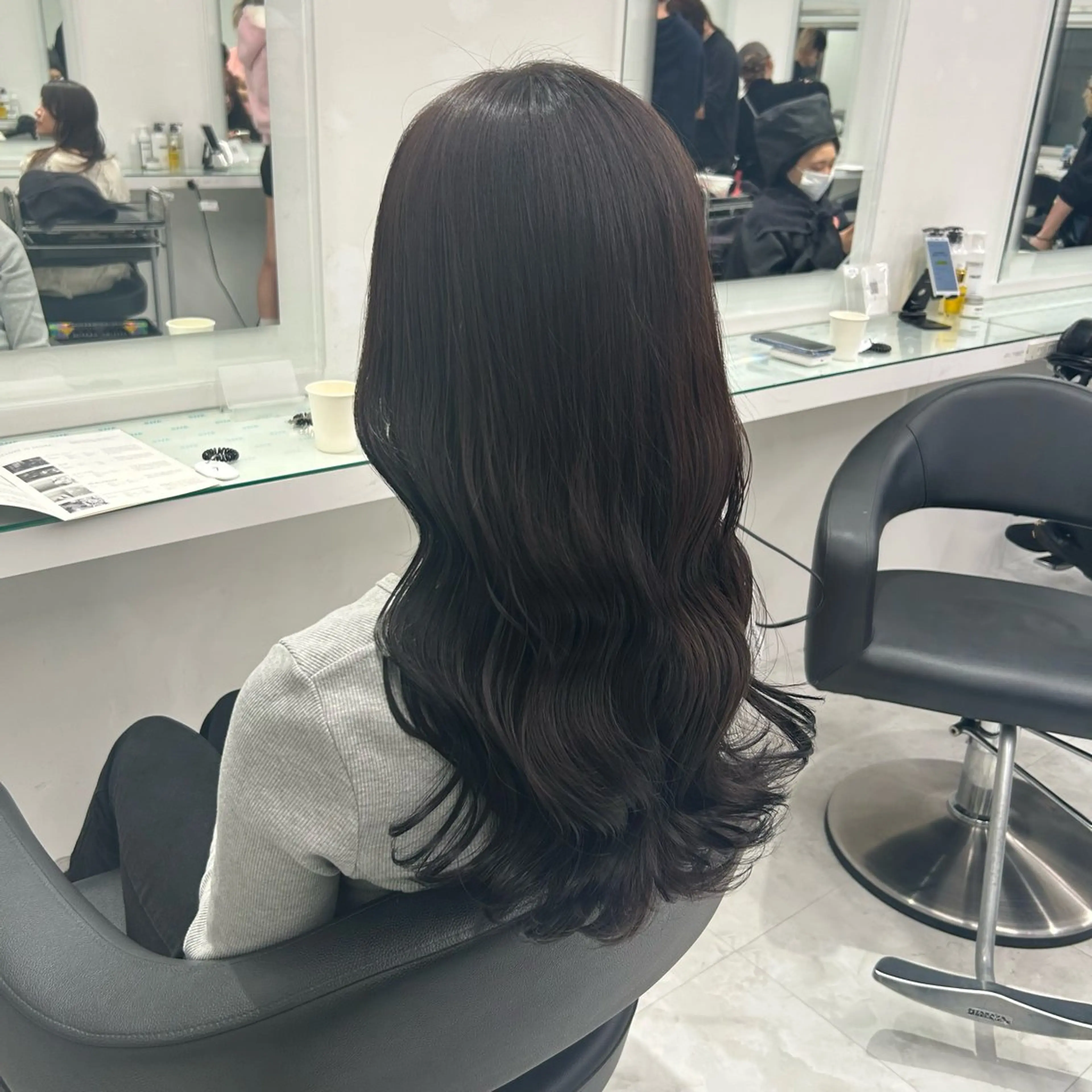 セミロング 🤍大人っぽ韓国暗髪 🤍Asuka🤍のヘアスタイル