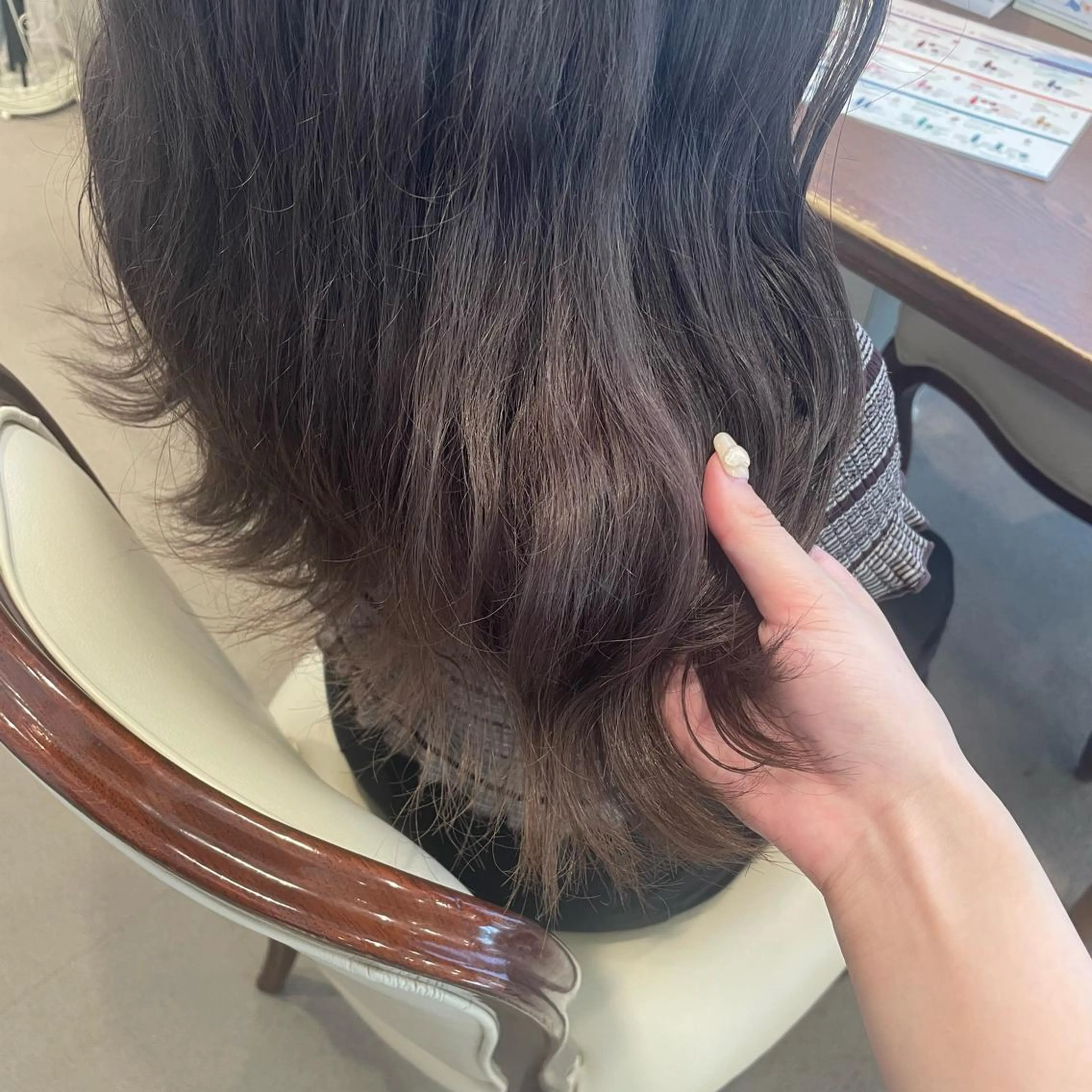 カラー グレージュ アイスグレージュ 🍪ﾖｼｲﾊﾙﾈ🍪 ﾗﾍﾞﾝﾀﾞｰｶﾗｰのヘアスタイル