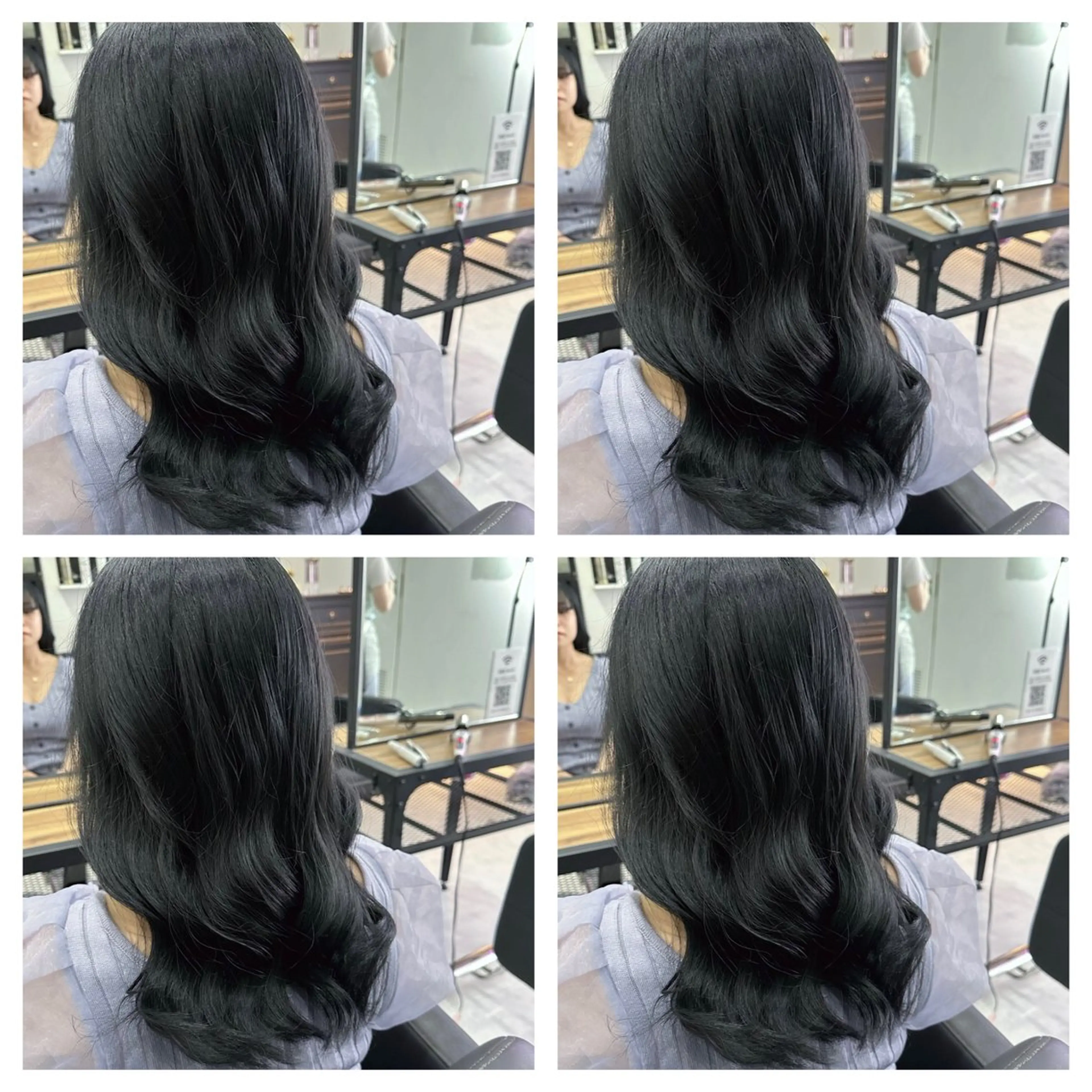 セミロング カラー ヘアアレンジ 🎀推し活ヘアー🎀 Yuuna🐰💖のヘアスタイル