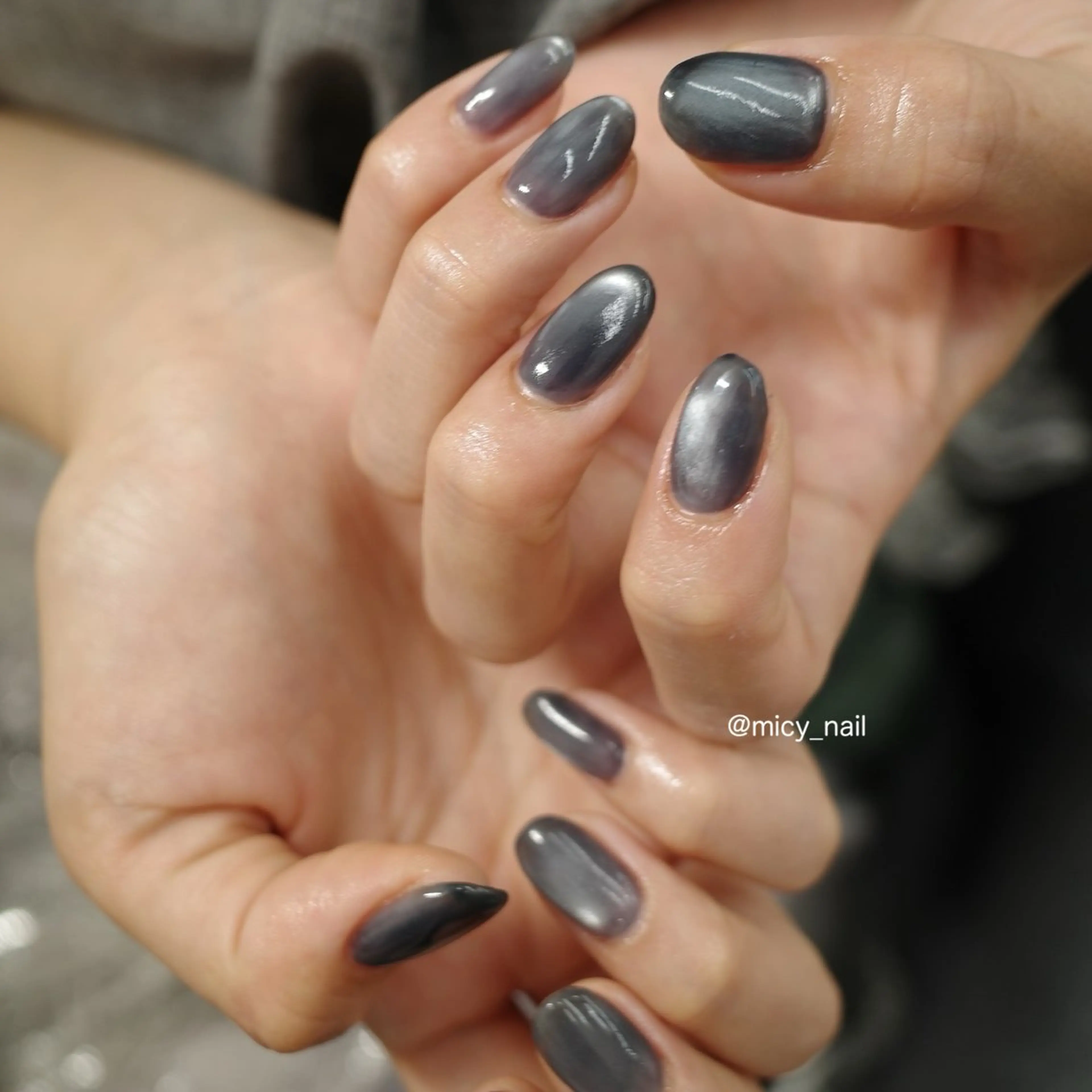 ネイル マグネットネイル ハンドネイル h mizukiのネイルデザイン