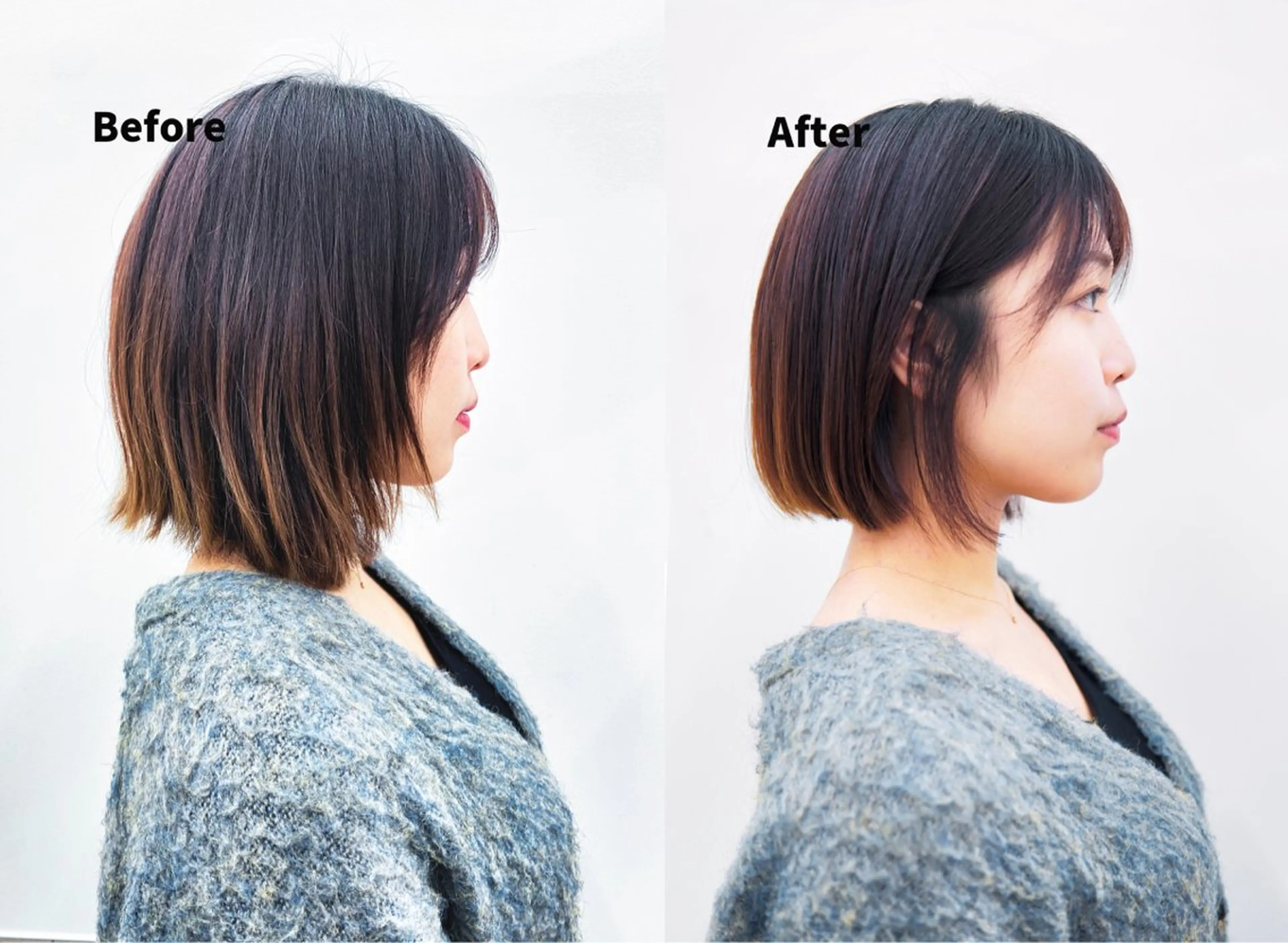 ショート ボブ ROOP（シェアサロン）所属・多毛くせ毛カット専門 ネギシトモヒロのヘアスタイル