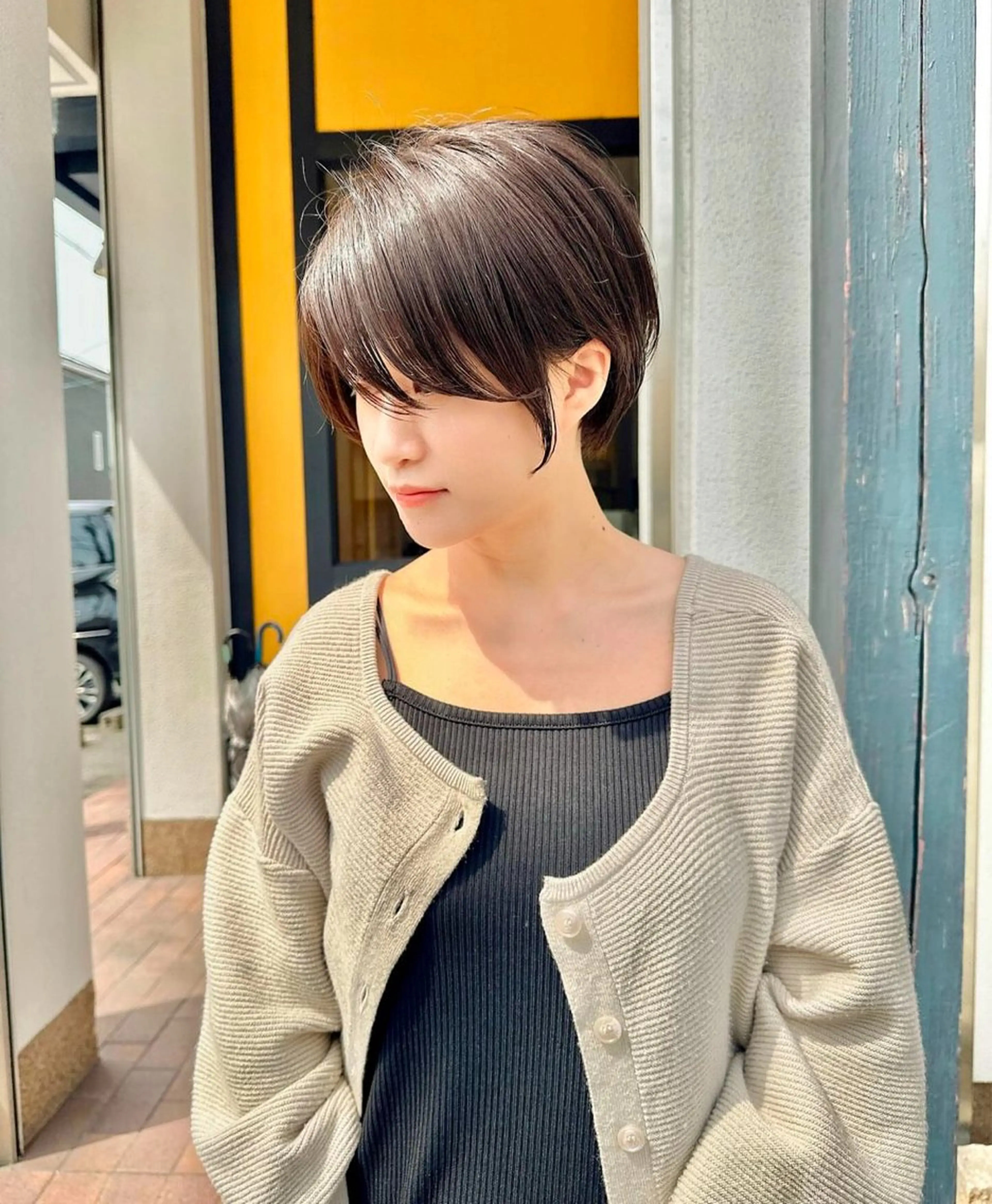 ショート カット ヘアカラー トリートメント 井谷 圭吾【天理】のヘアスタイル