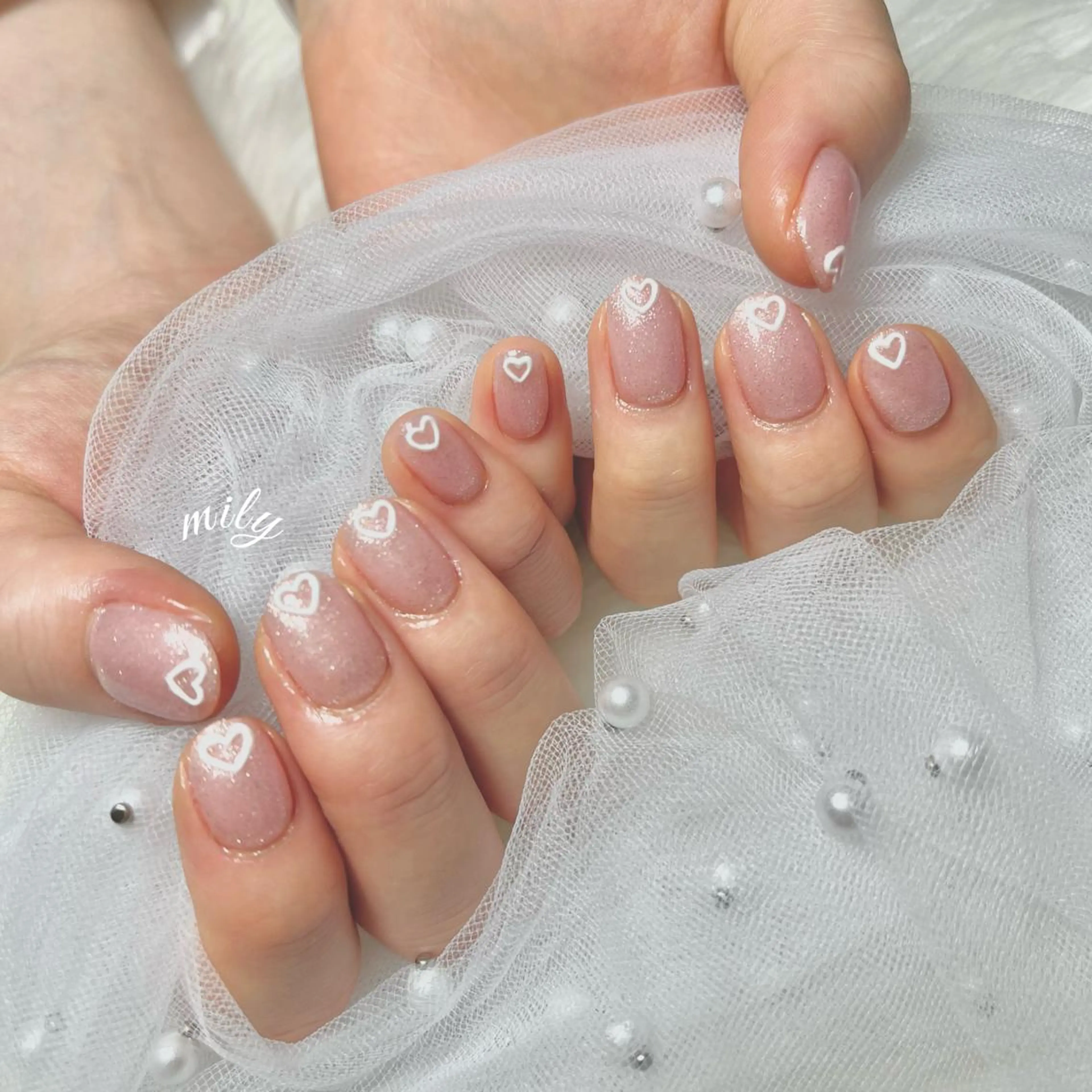 ネイル mily_harajuku所属・韓国ネイル☁️ haruna🌛のネイルデザイン