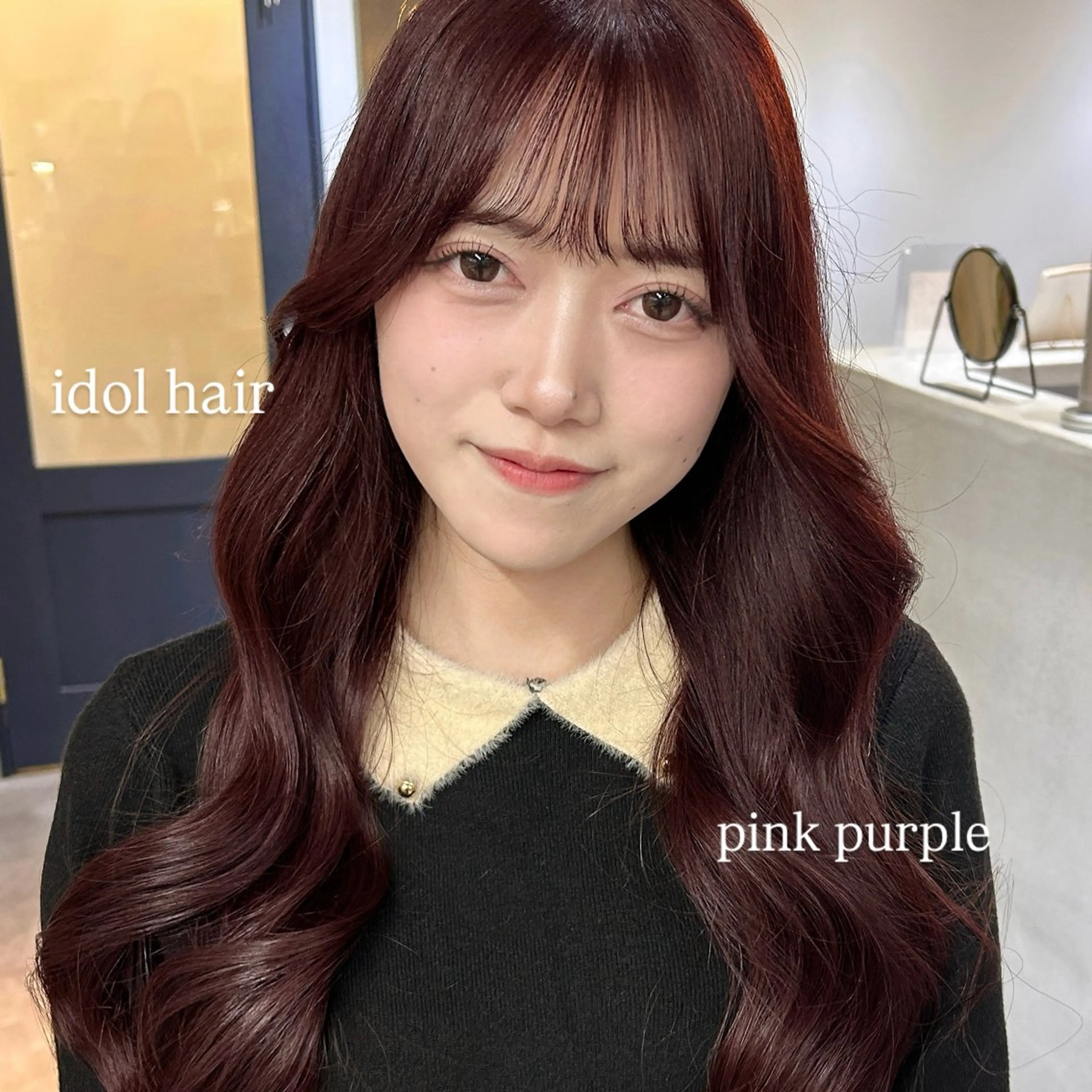 ロング カラー ピンクカラー 似合わせ🎀 Miku♡のヘアスタイル