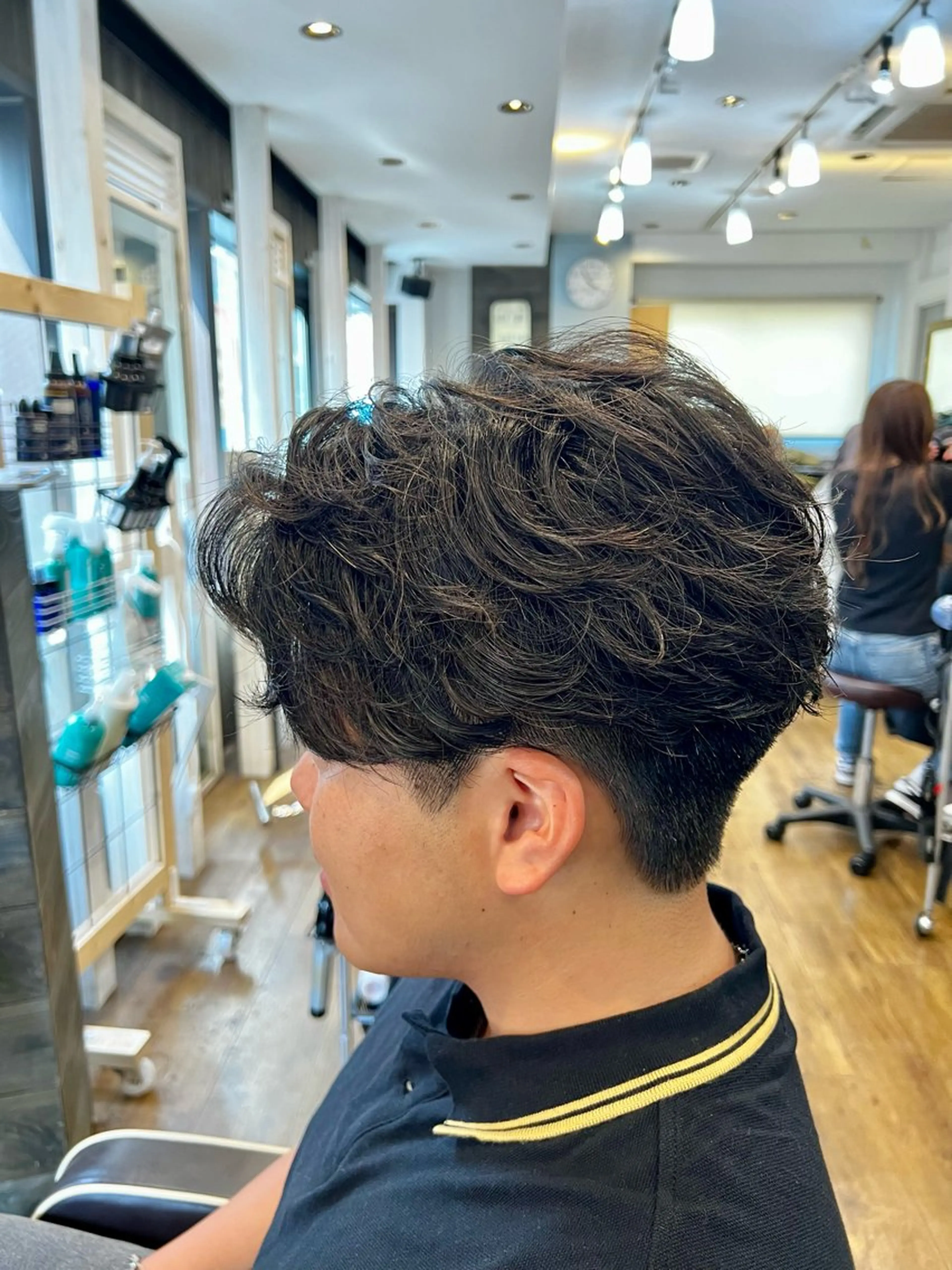 パーマ メンズ カット パーマ アグヘアーシータ所属・🤩メンズカット/ パーマ山本🤩のヘアスタイル