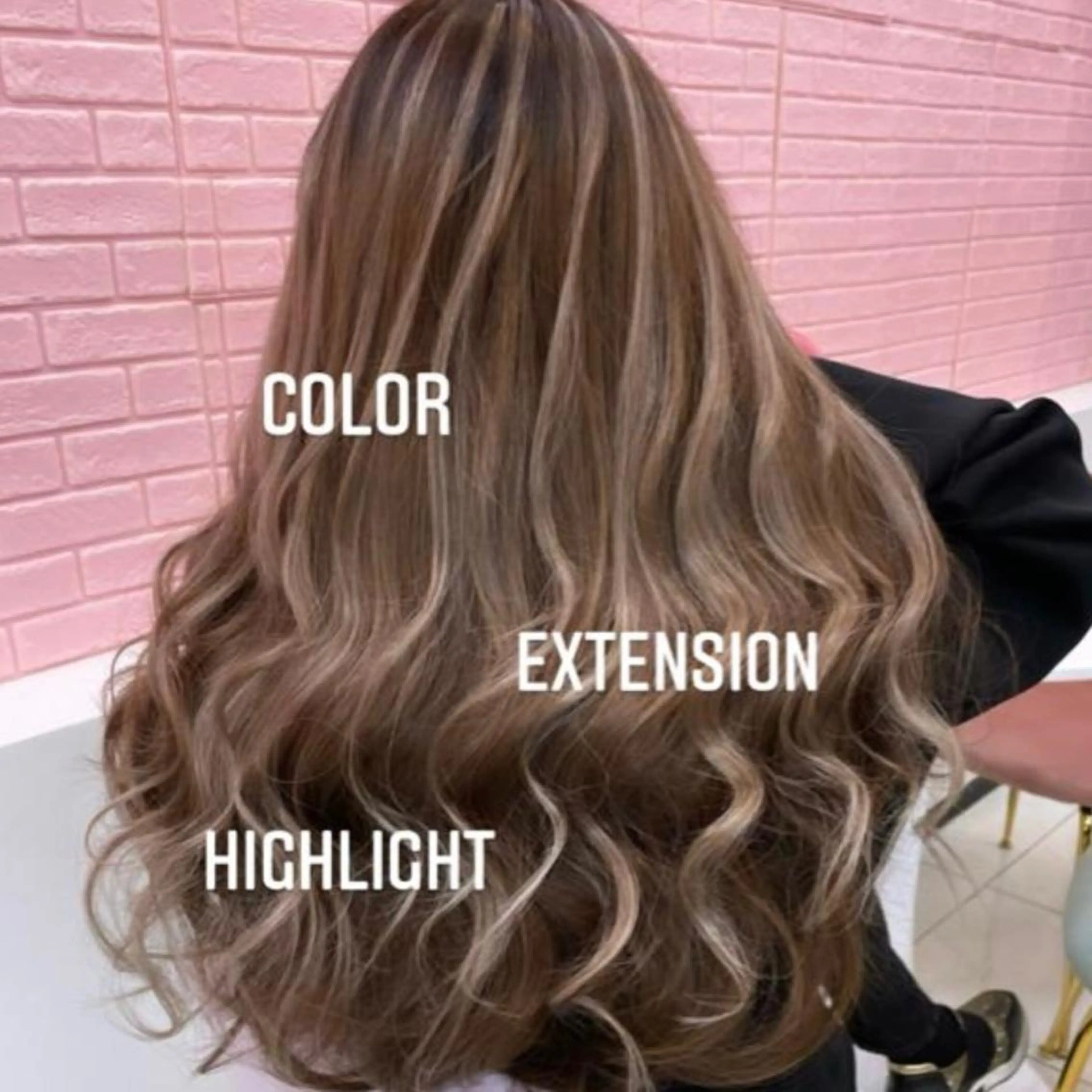 ロング カラー ヘアカラー エクステ エクステ🩵ブリーチ 韓国ヘア🩵KAEのヘアスタイル