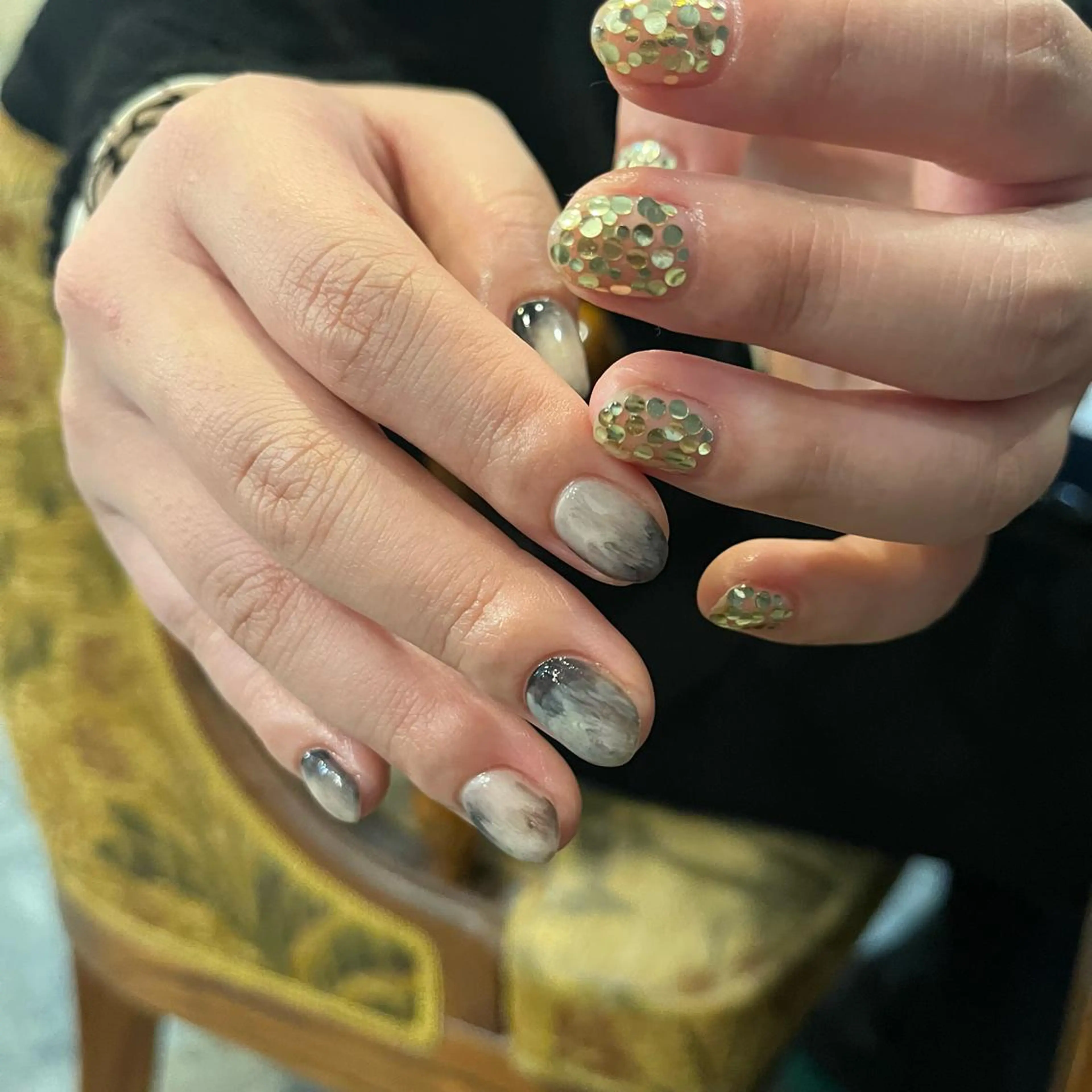 ネイル ハンドネイル Trico Antique所属・岩本 杏のネイルデザイン