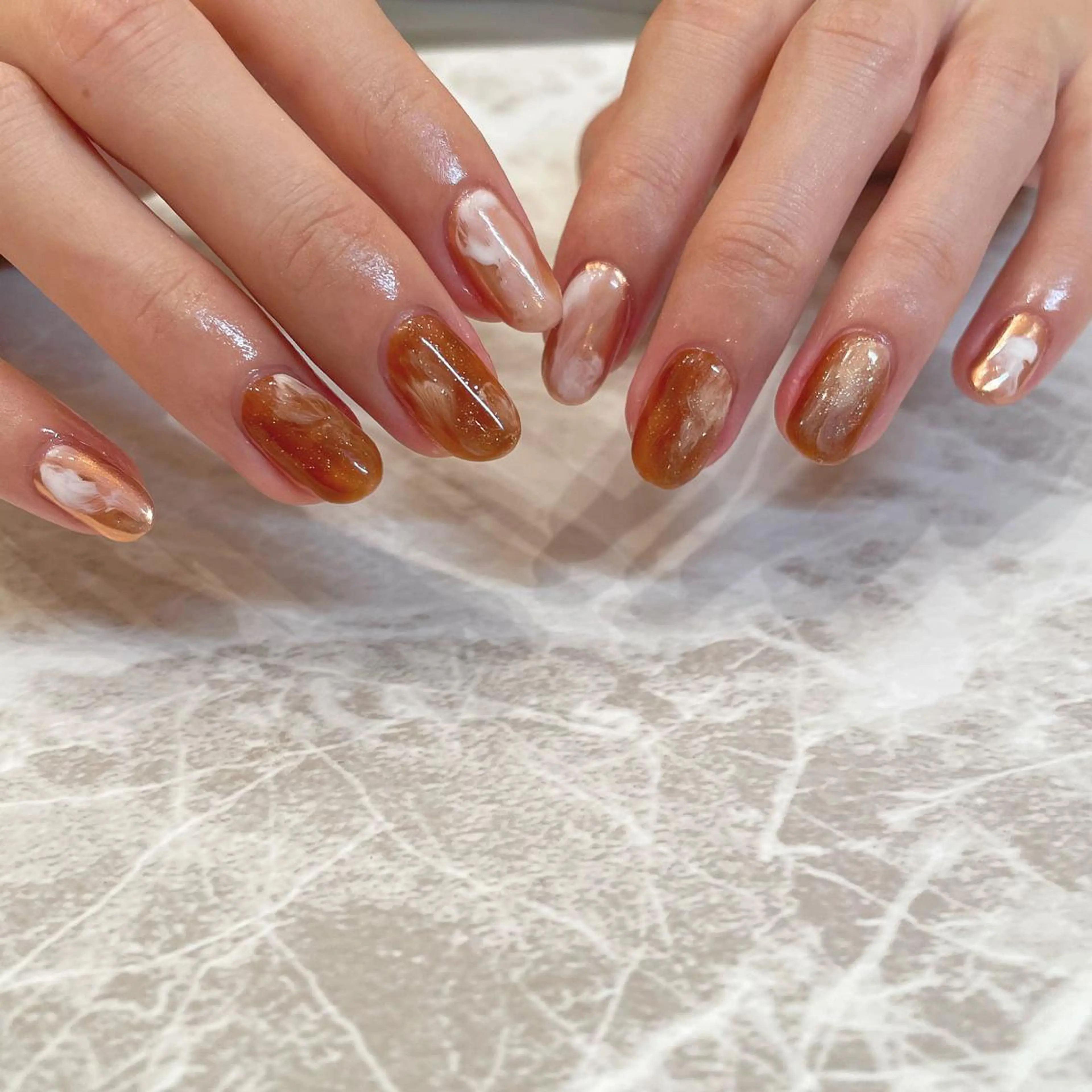 ネイル essence所属・pétit maakoのネイルデザイン