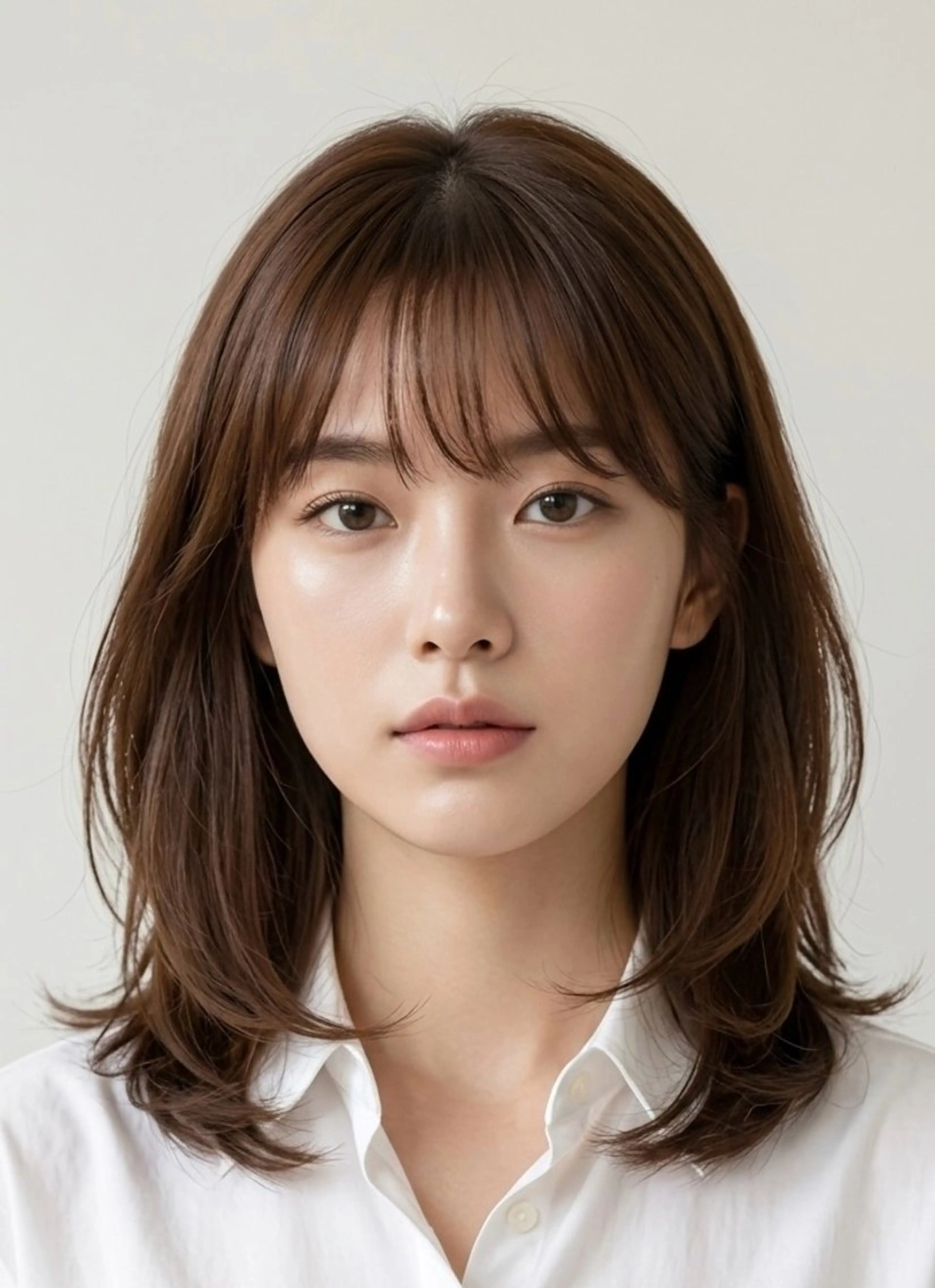 ミディアム COA銀座所属・ミディアムレイヤー 募集中/村上廉のヘアスタイル