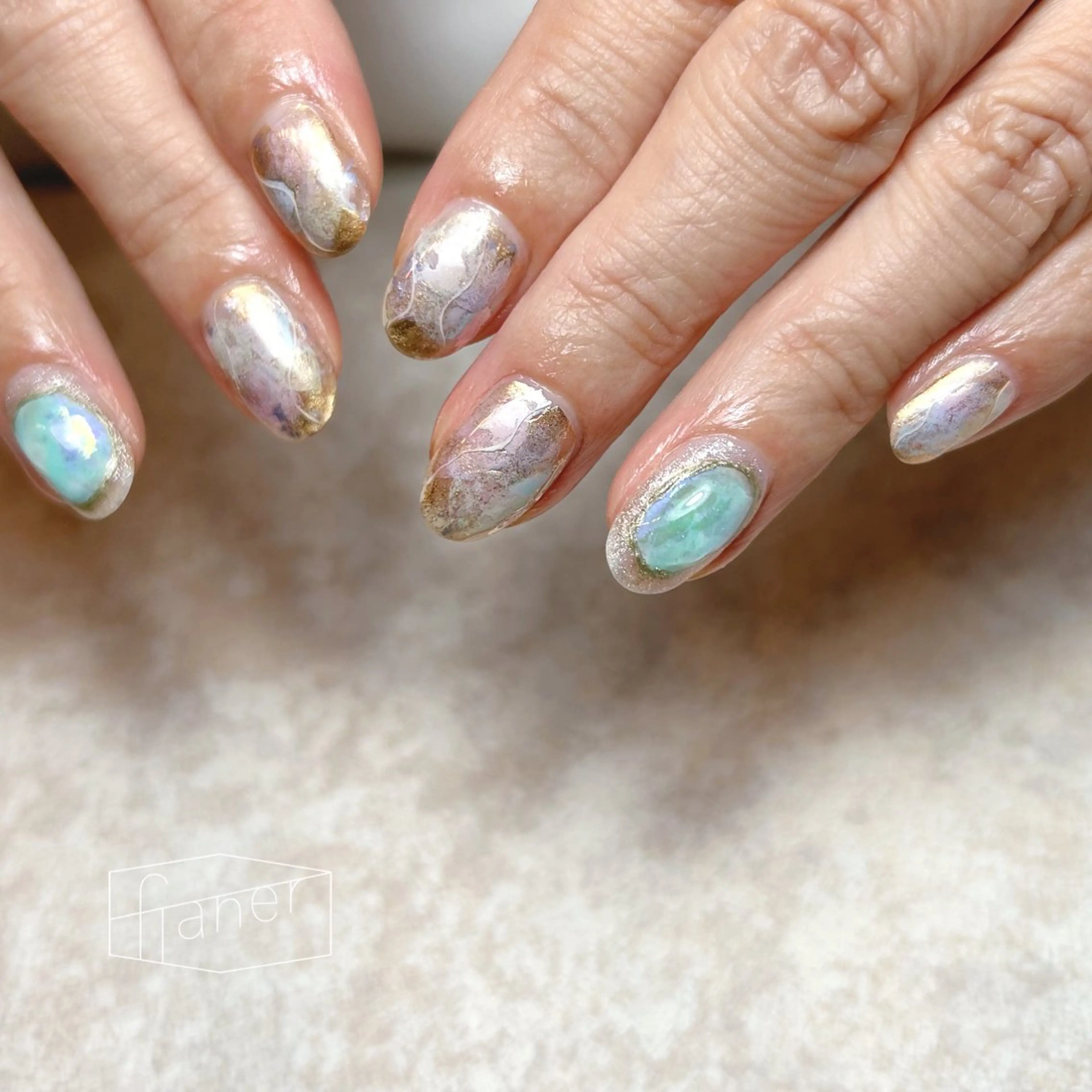 ネイル ハンドネイル flaner所属・KAORI ㅤのネイルデザイン