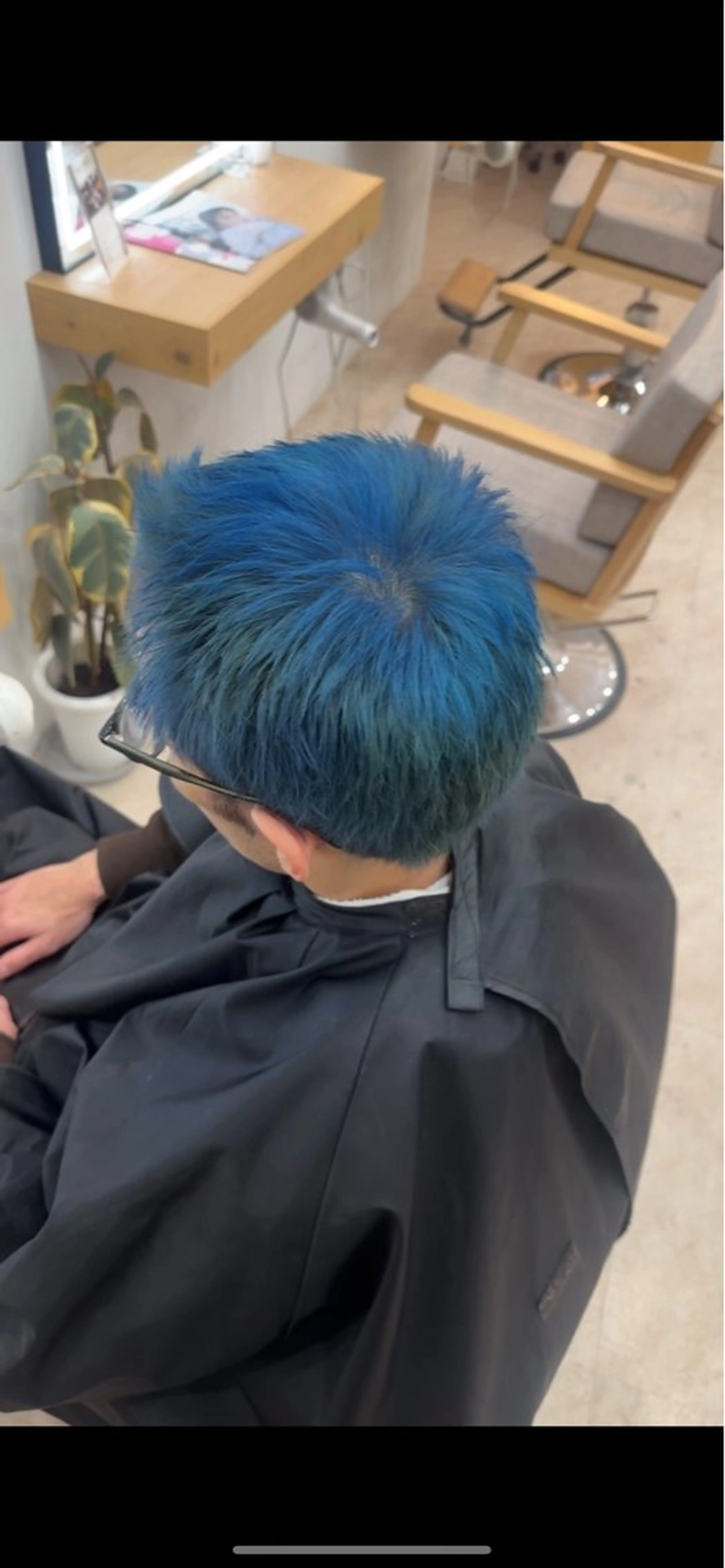 カラー メンズ little通町筋所属・村上 朝陽のヘアスタイル