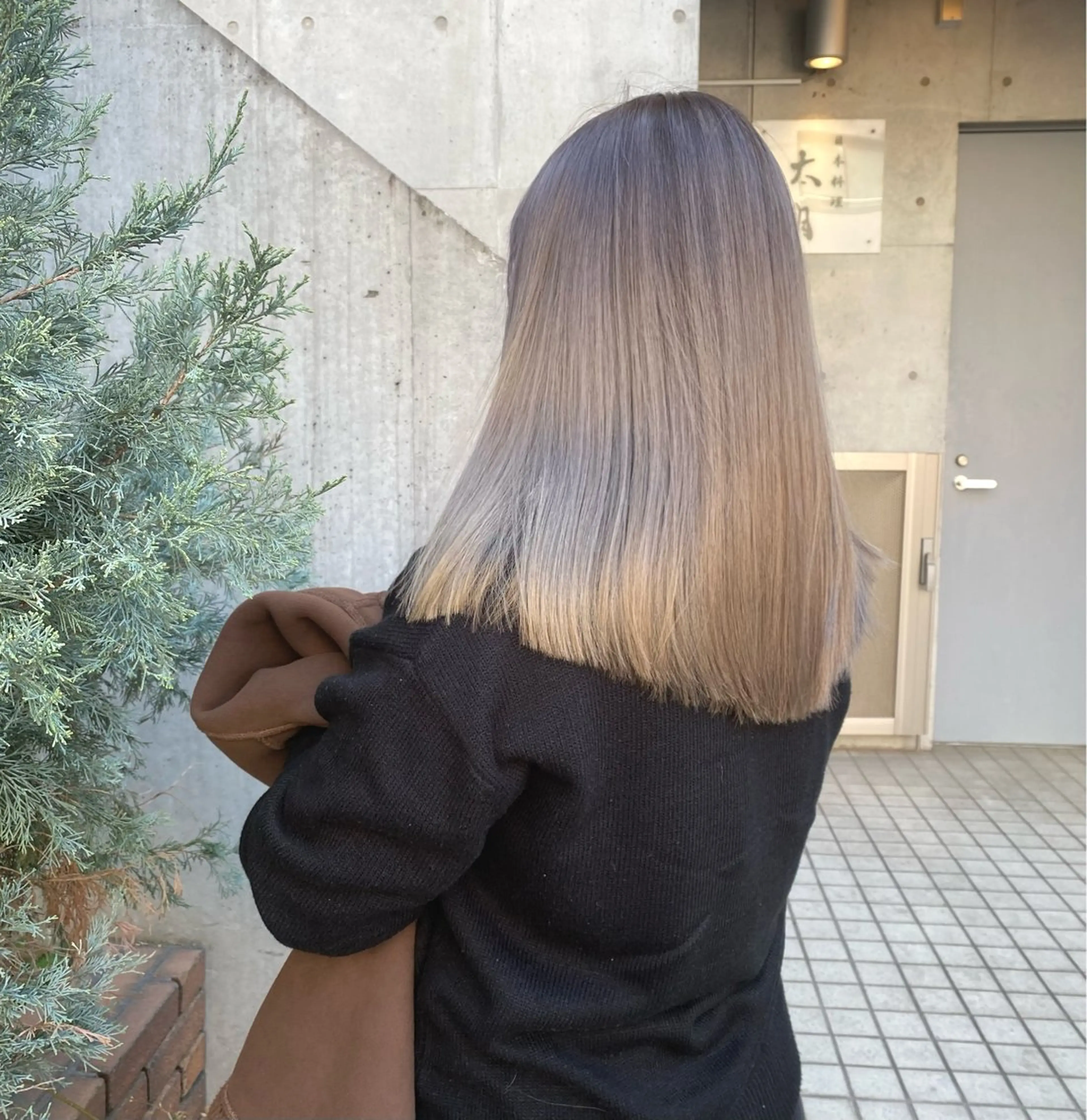 ロング カラー カット ヘアカラー トリートメント ボブ／レイヤー／艶 🦕risa  森下のヘアスタイル