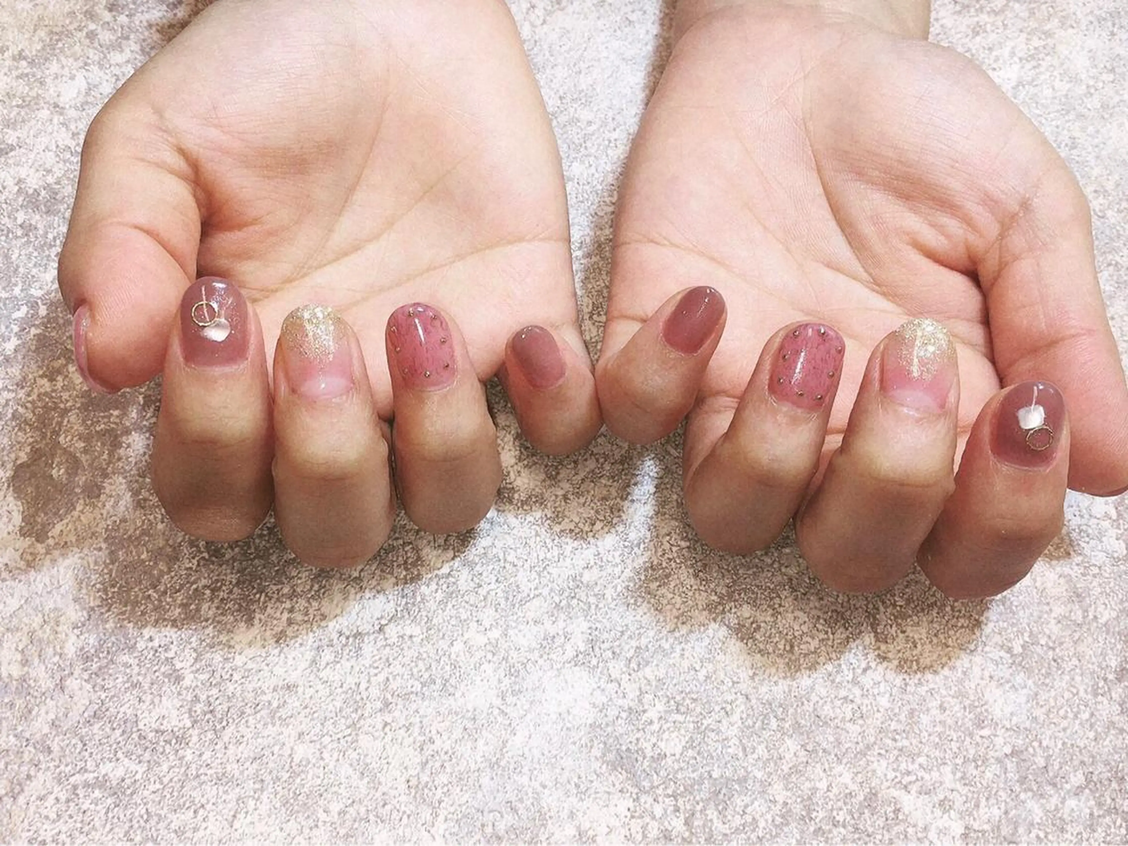 ネイル ハンドネイル LOVE NAIL 💕Sonoのネイルデザイン