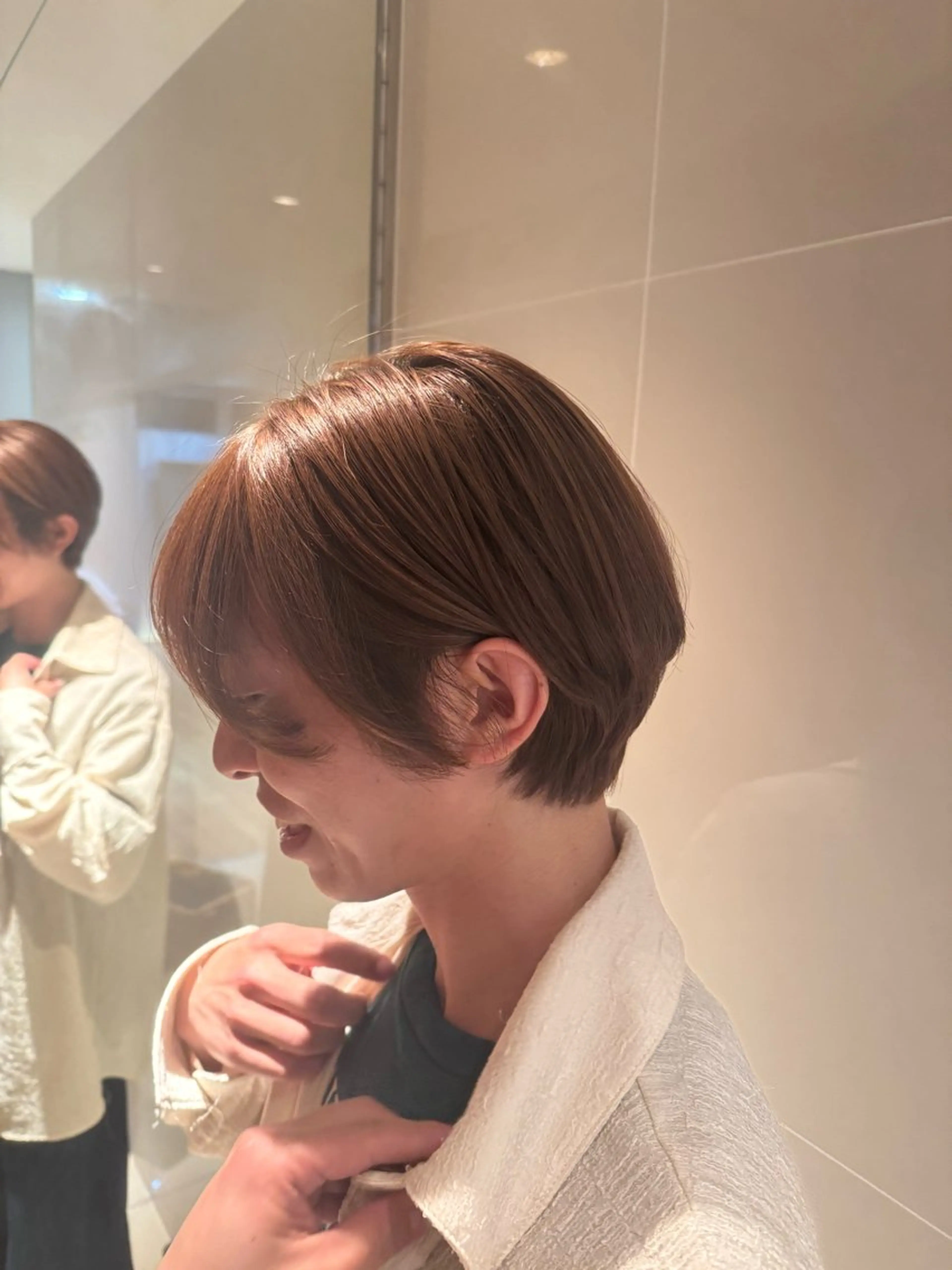 パーマ 縮毛矯正 八巻星理夏 モデルさん募集中のヘアスタイル