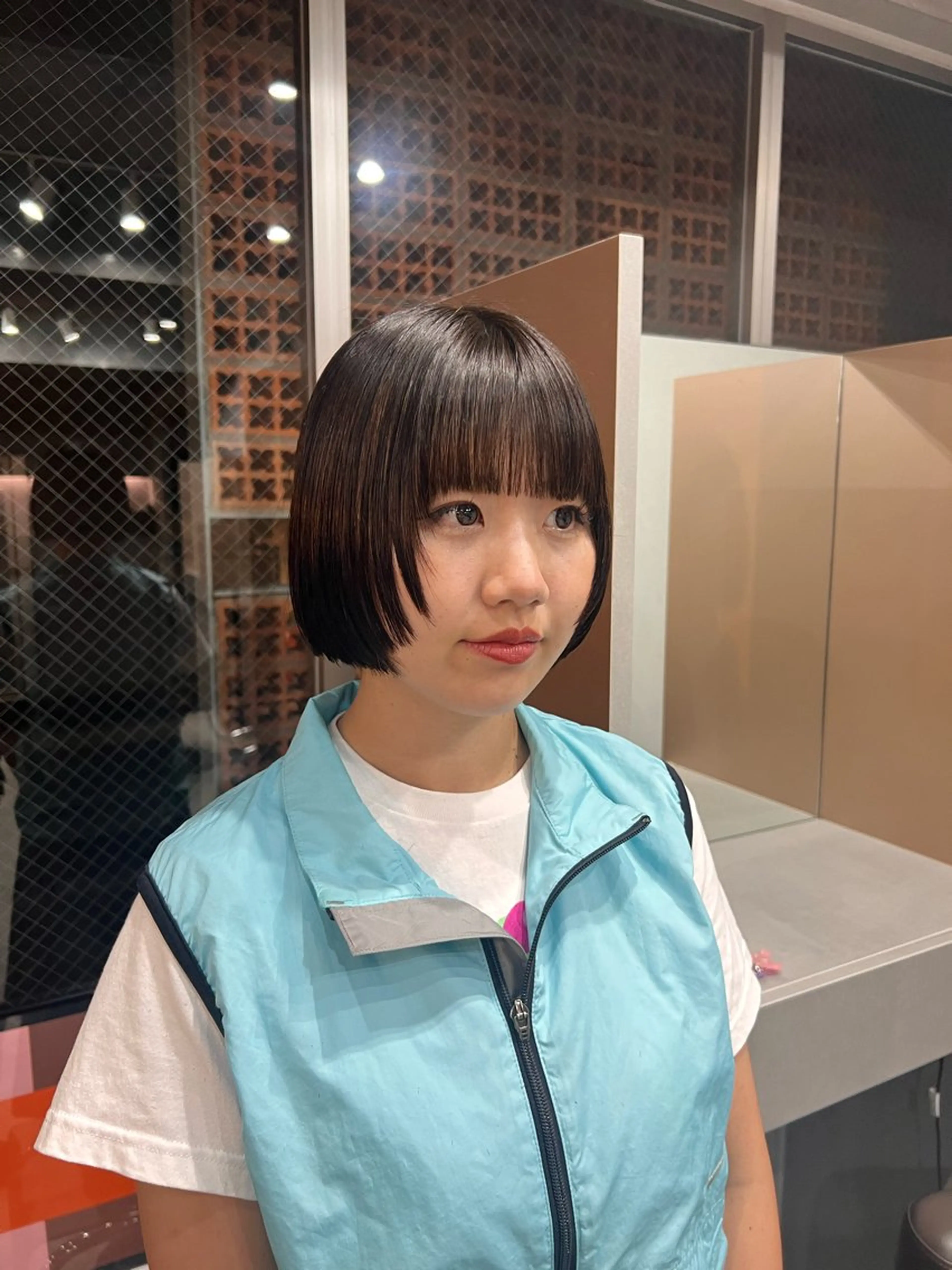 レイヤーカット/ パーマ‪/表参道のヘアスタイル