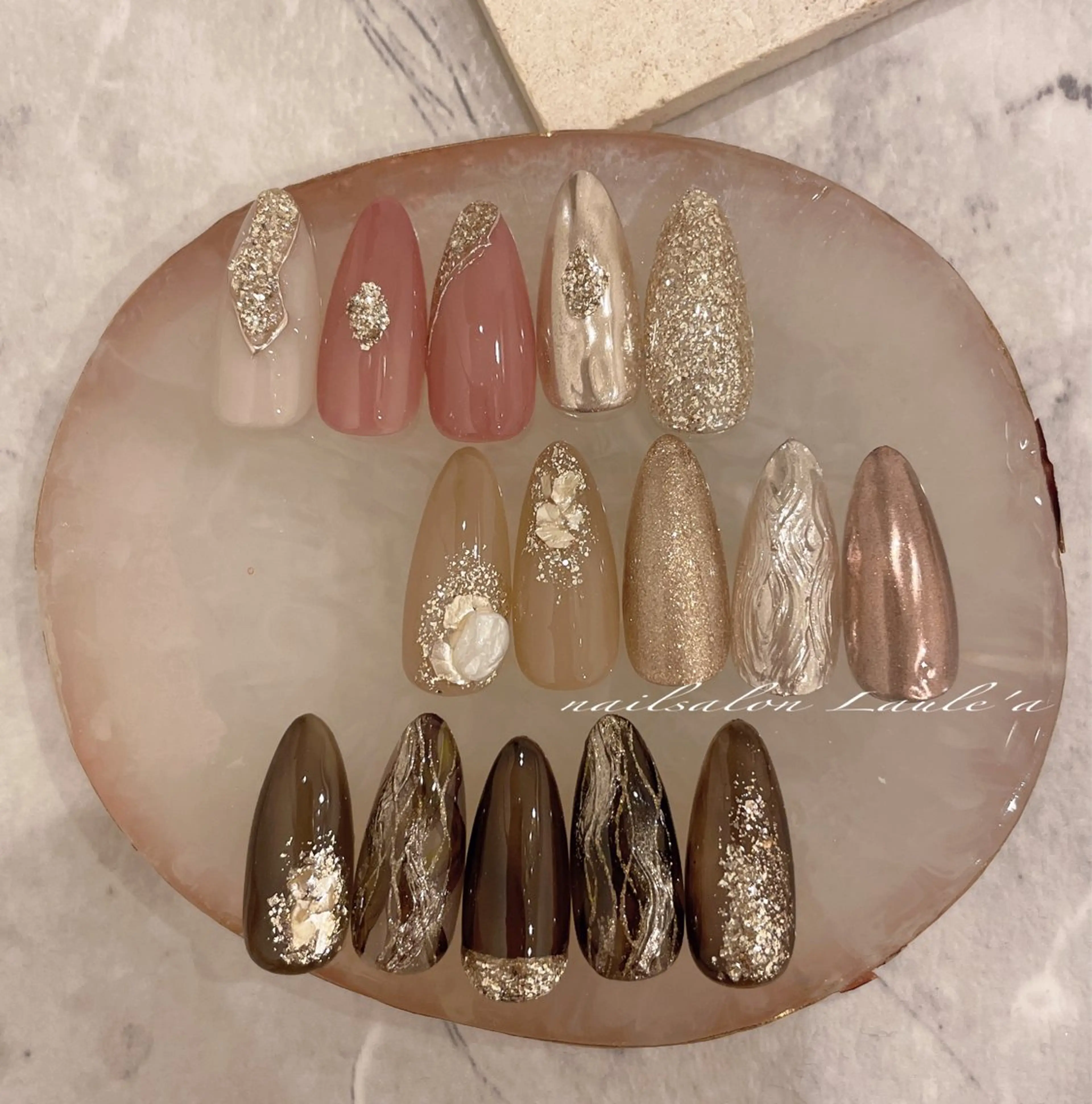 ネイル フットネイル nailsalon Laule'aのネイルデザイン
