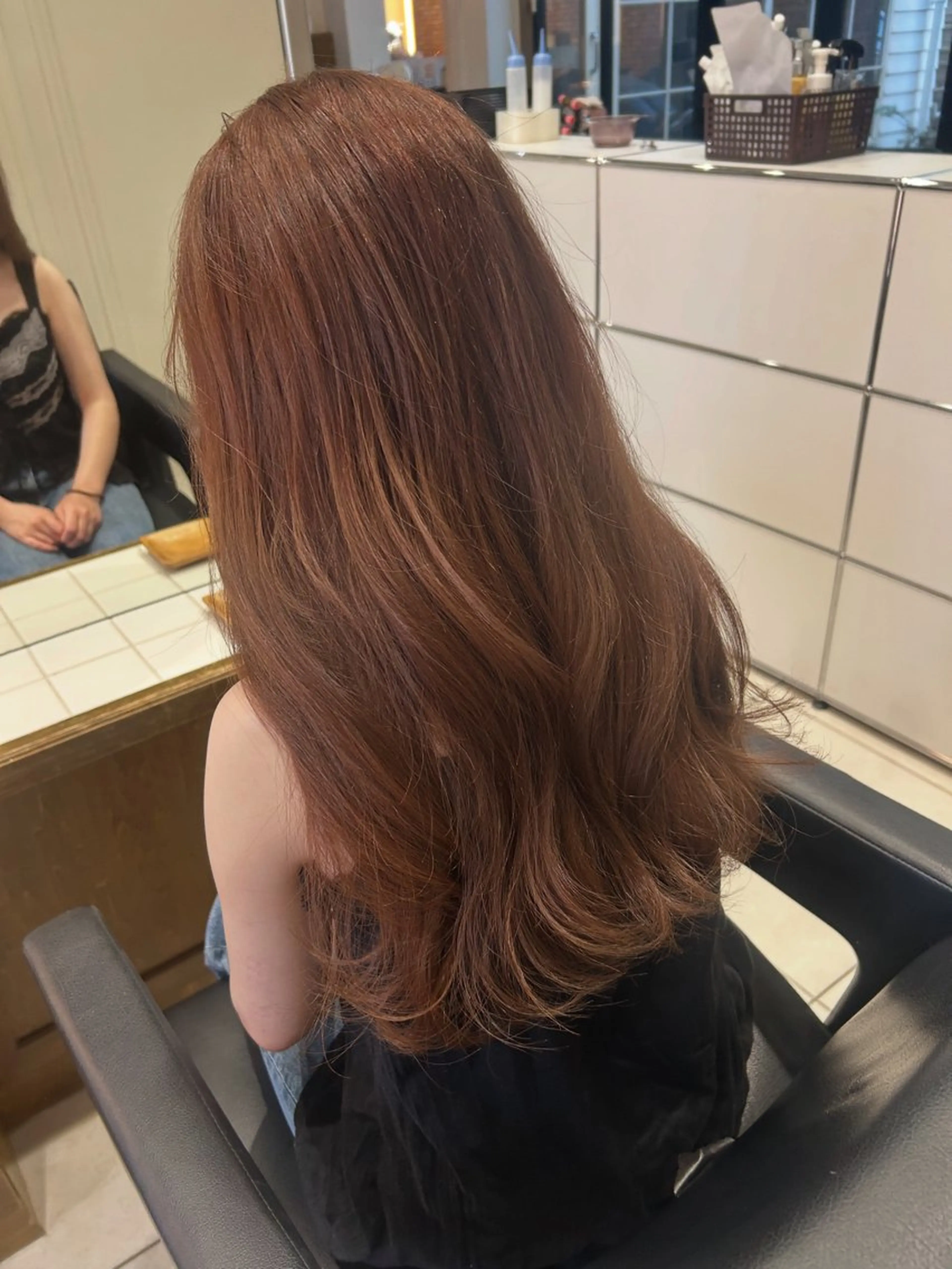 ブリーチなしダブルカラー➕トリートメントの写真