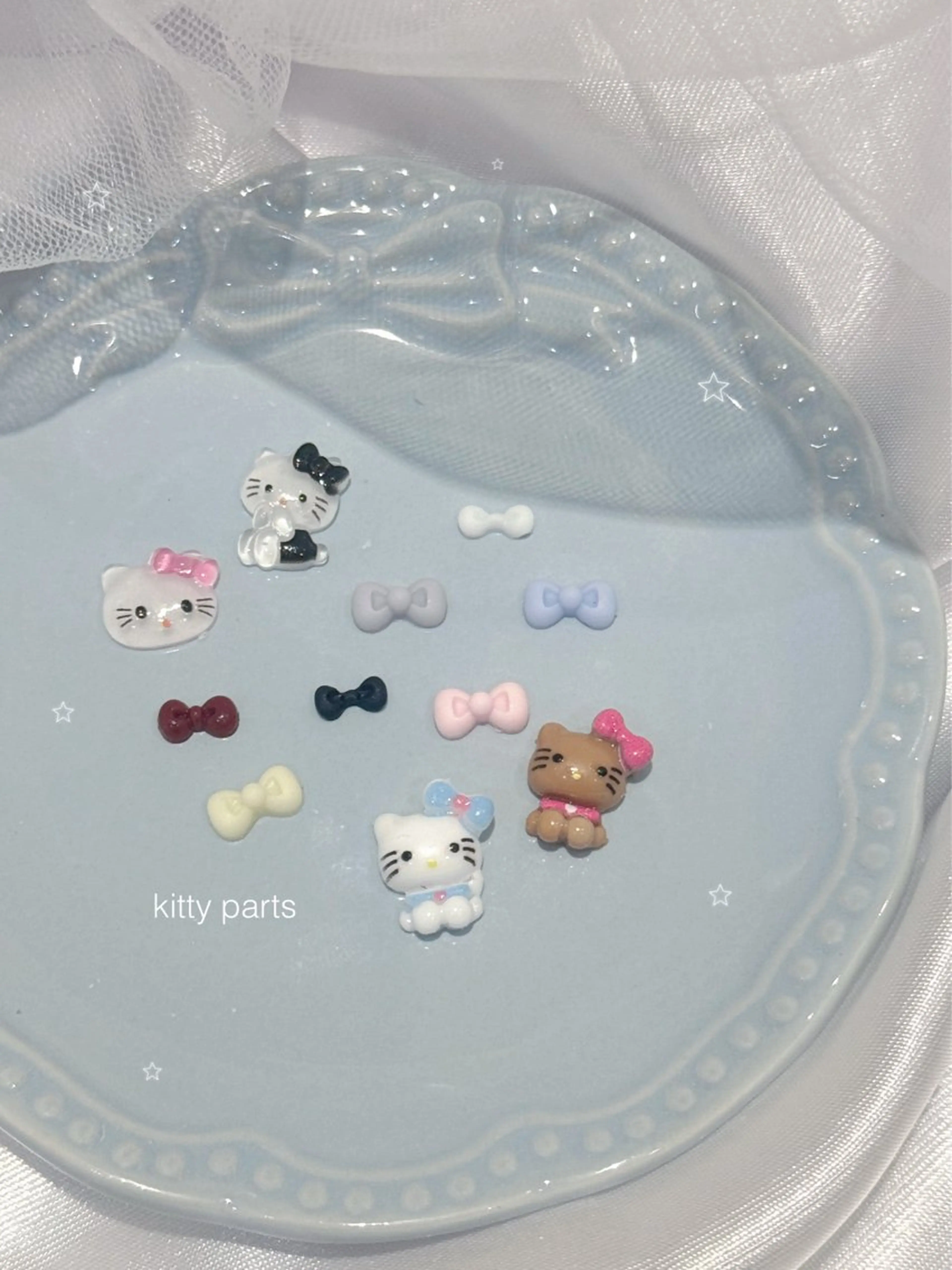 ネイル アートネイル ジェルネイル パラジェル リボン 春ネイル ハンドネイル natsuki 💫のネイルデザイン