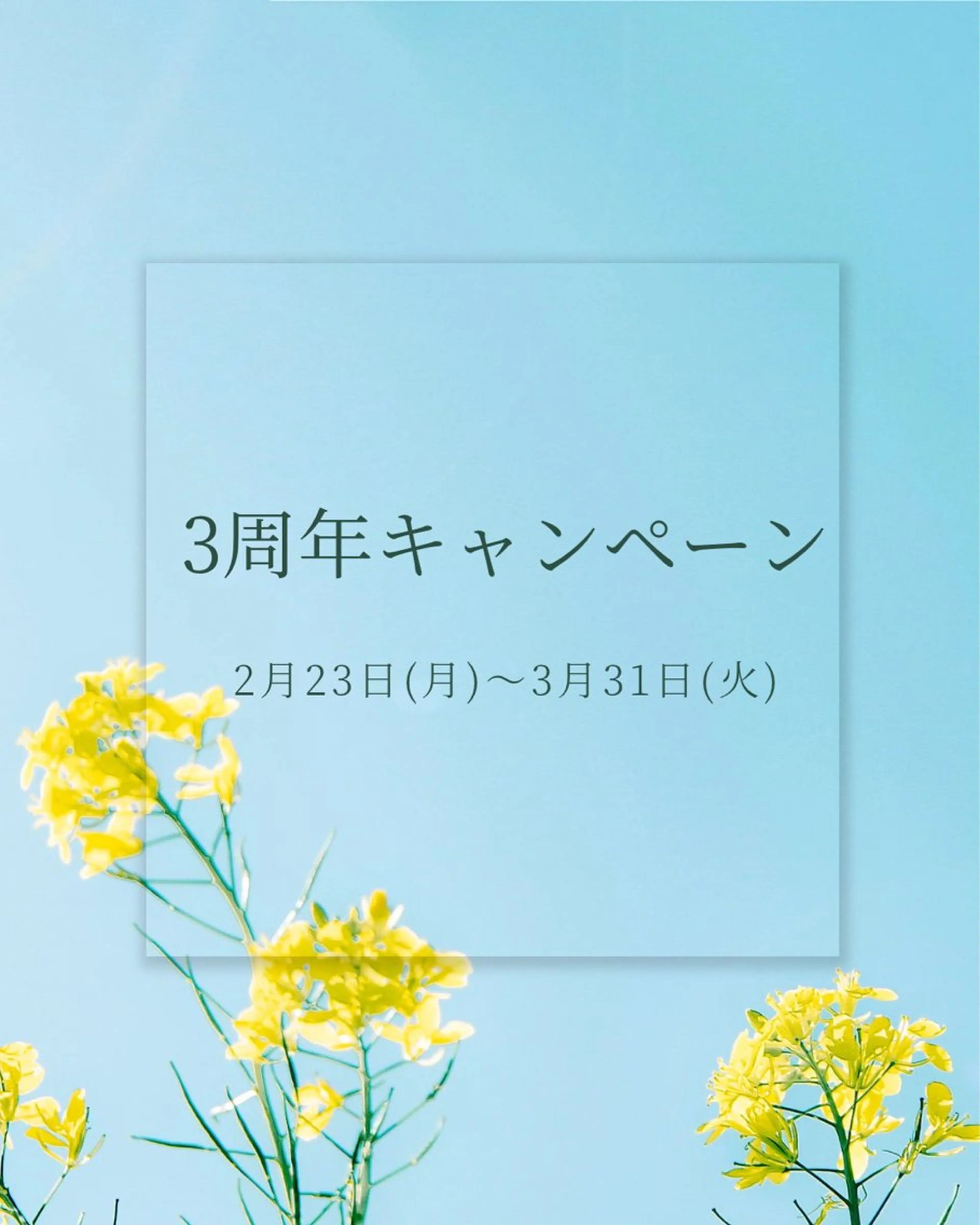 【3周年キャンペーン】鍼灸✖️アロマセットメニューの写真