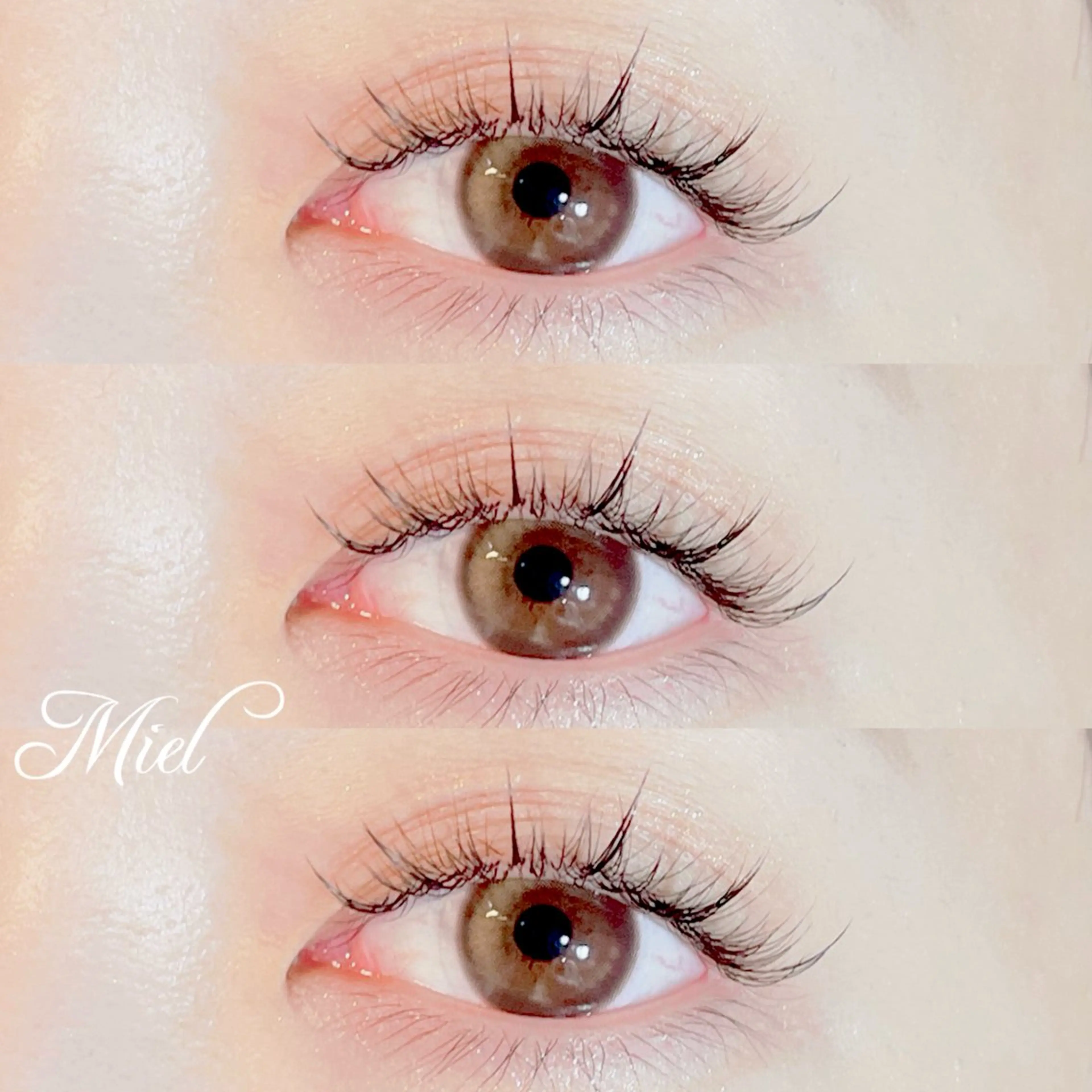 マツエク・マツパ カラーマツエク フラットラッシュ ナチュラル ボリュームラッシュ ワンホンマツエク Mori ✨Mystical✨のマツエク・マツパデザイン