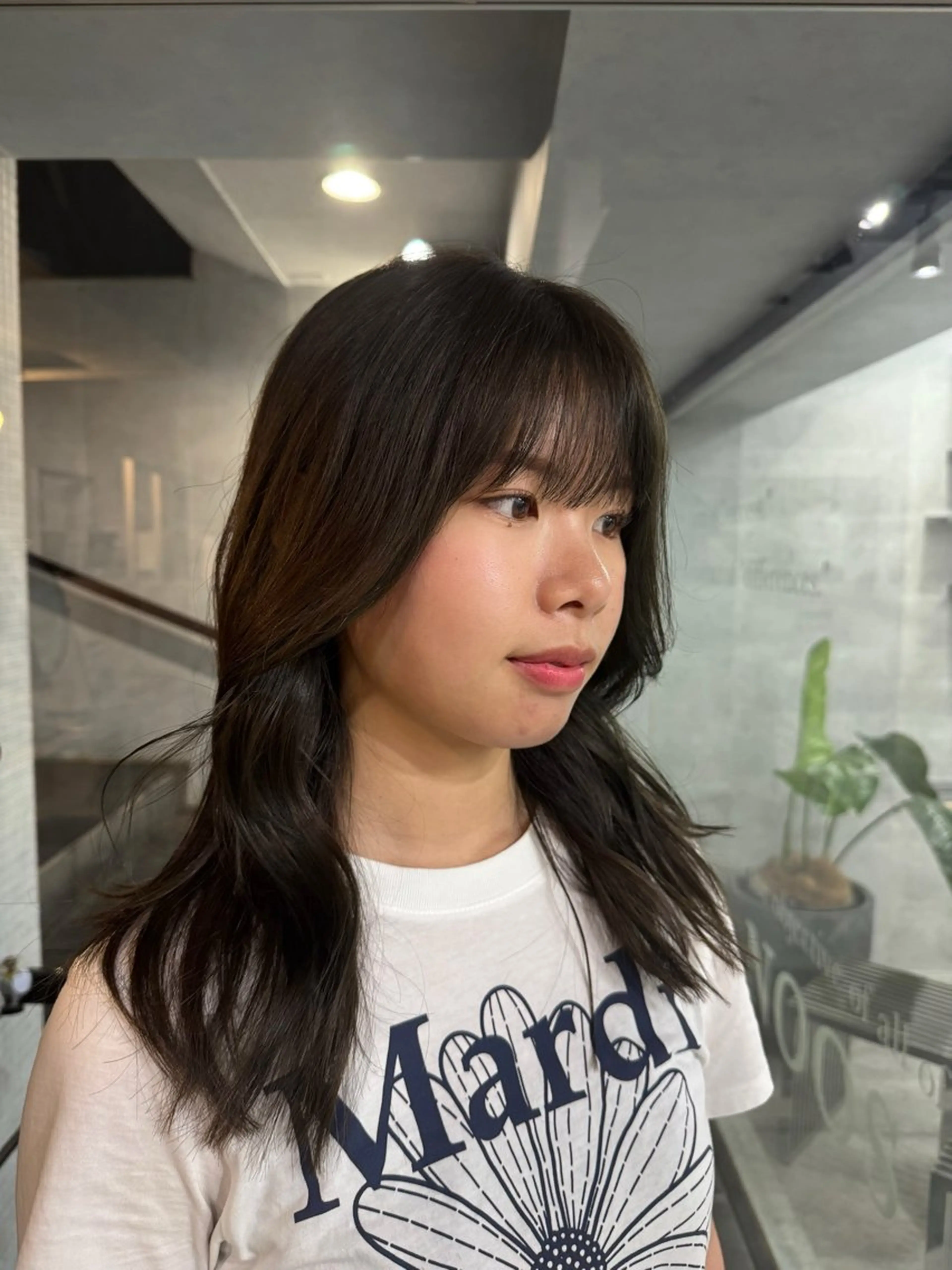 セミロング あなたのお悩み改善" You"💚❤️💛のヘアスタイル