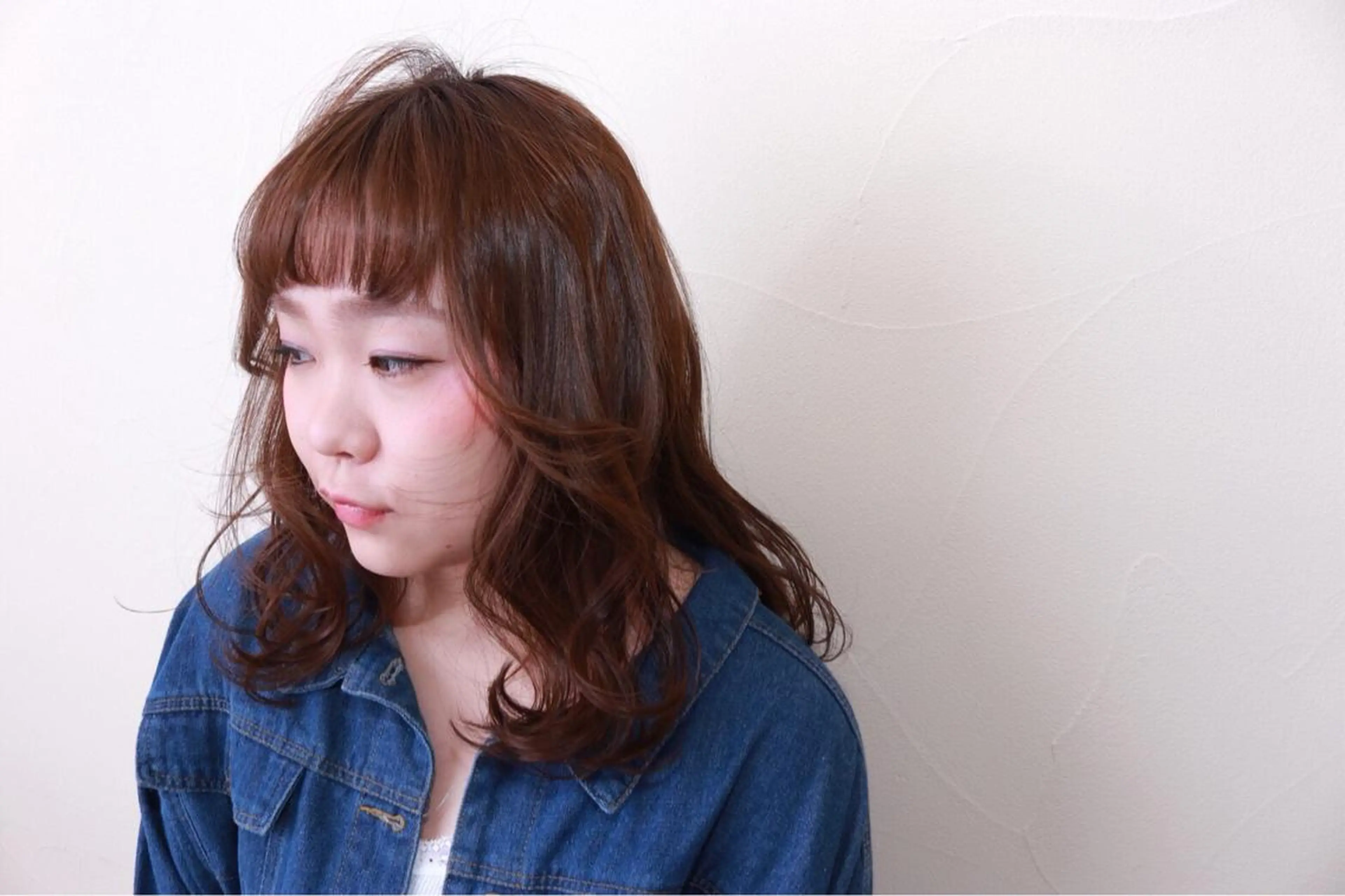 セミロング 清水 まなのマツエク・マツパデザイン