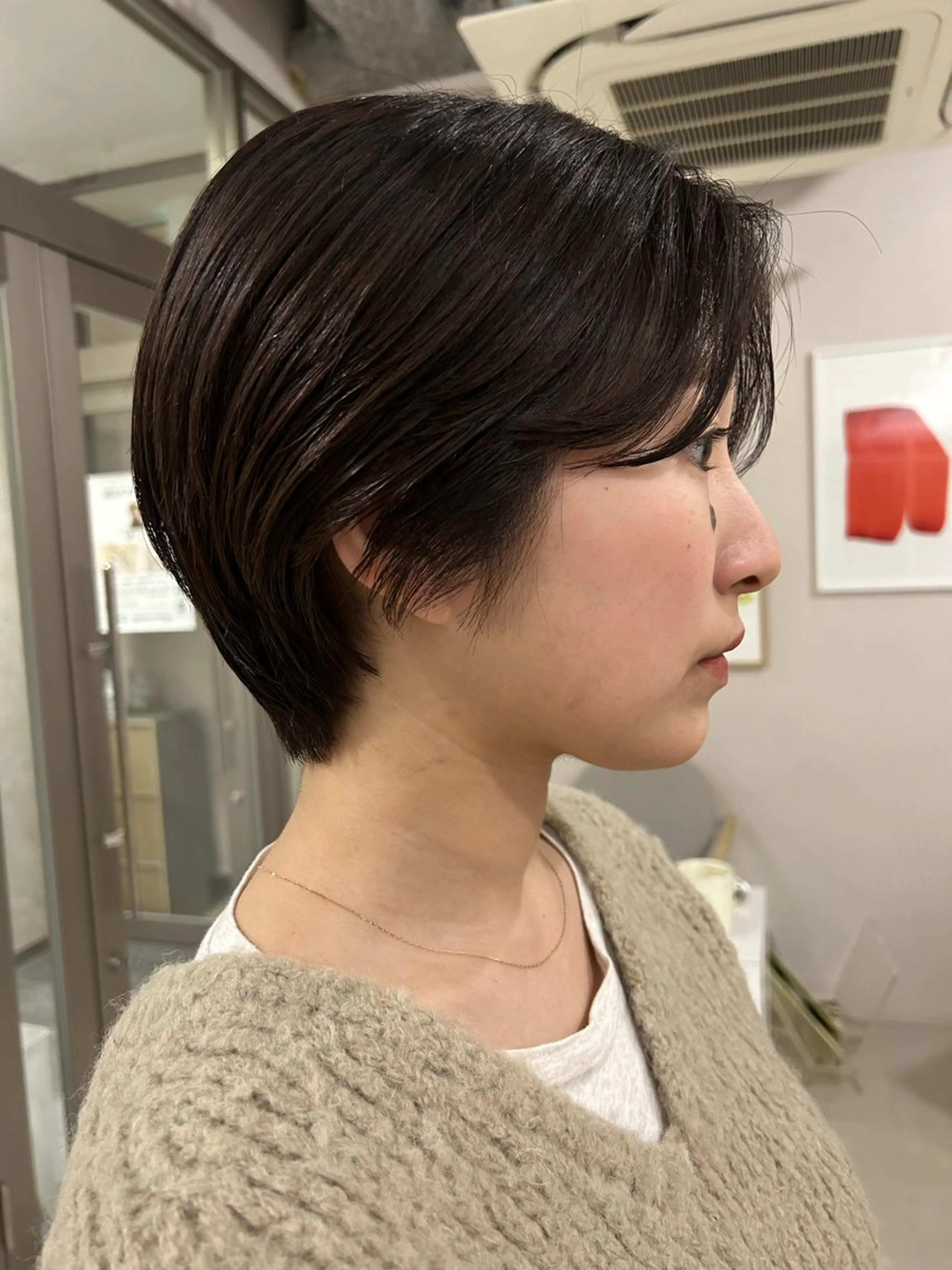 ショート aika/パーマ/ ショート/伏見のヘアスタイル