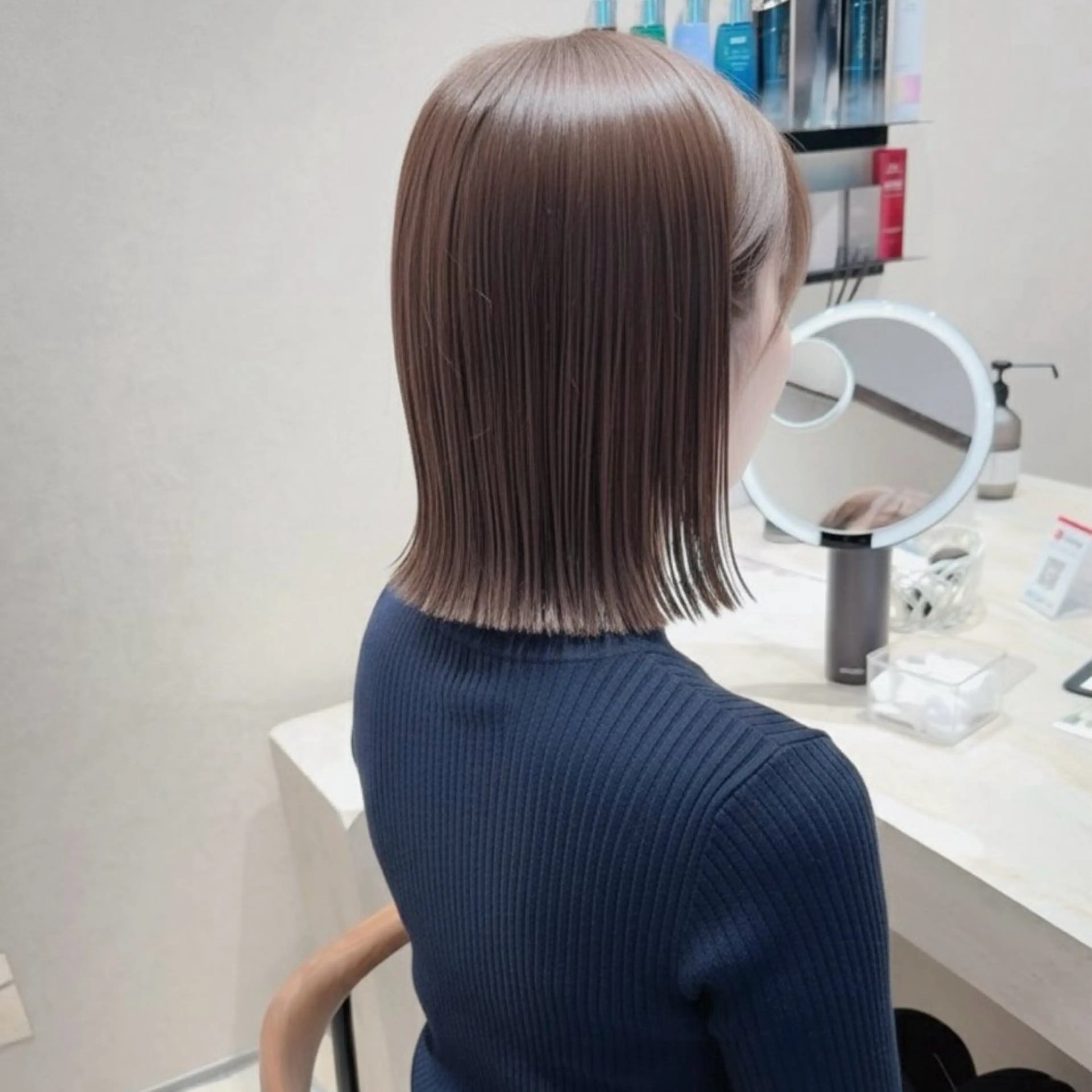 ショート GIEN Smart Salon by milbon 西宮ガーデンズ　プラス所属・吉原 星稀のヘアスタイル