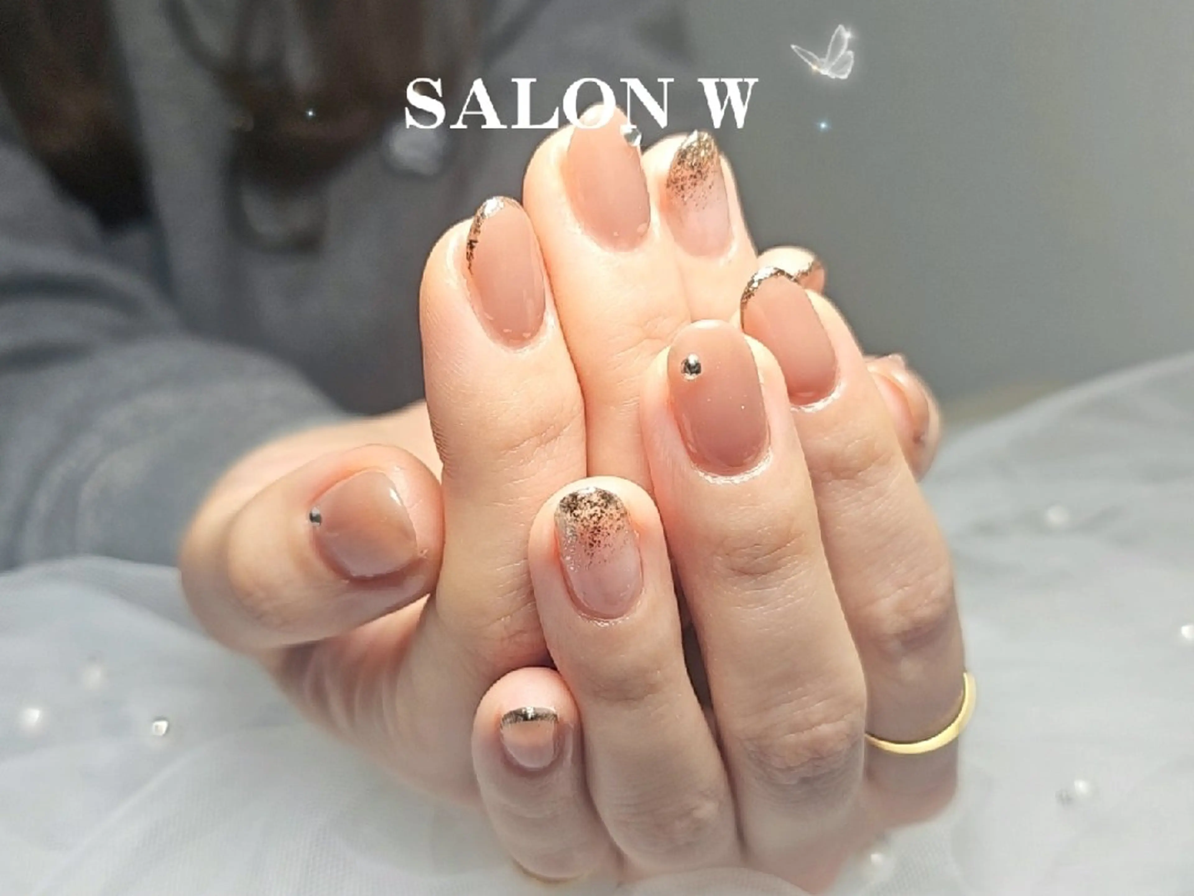 🎀美フォルムにこだわり🎀オフィスにオススメ♪24種類から選べる◎上品&シンプルデザインの定額コースA（※オフ有り）の写真