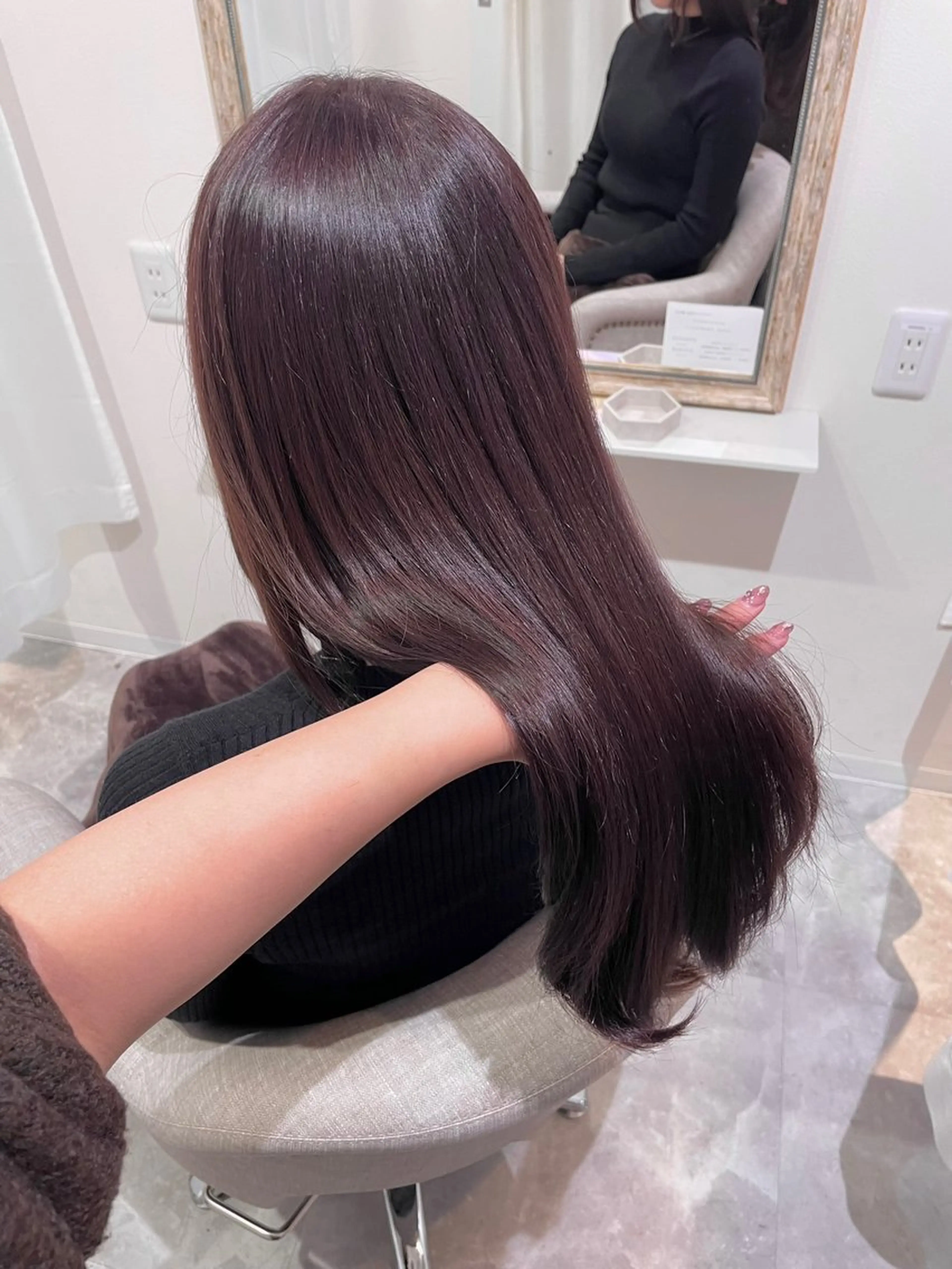 ロング カラー ヘアカラー 垢抜け似合わせカラー /梅田 /ayanaのヘアスタイル