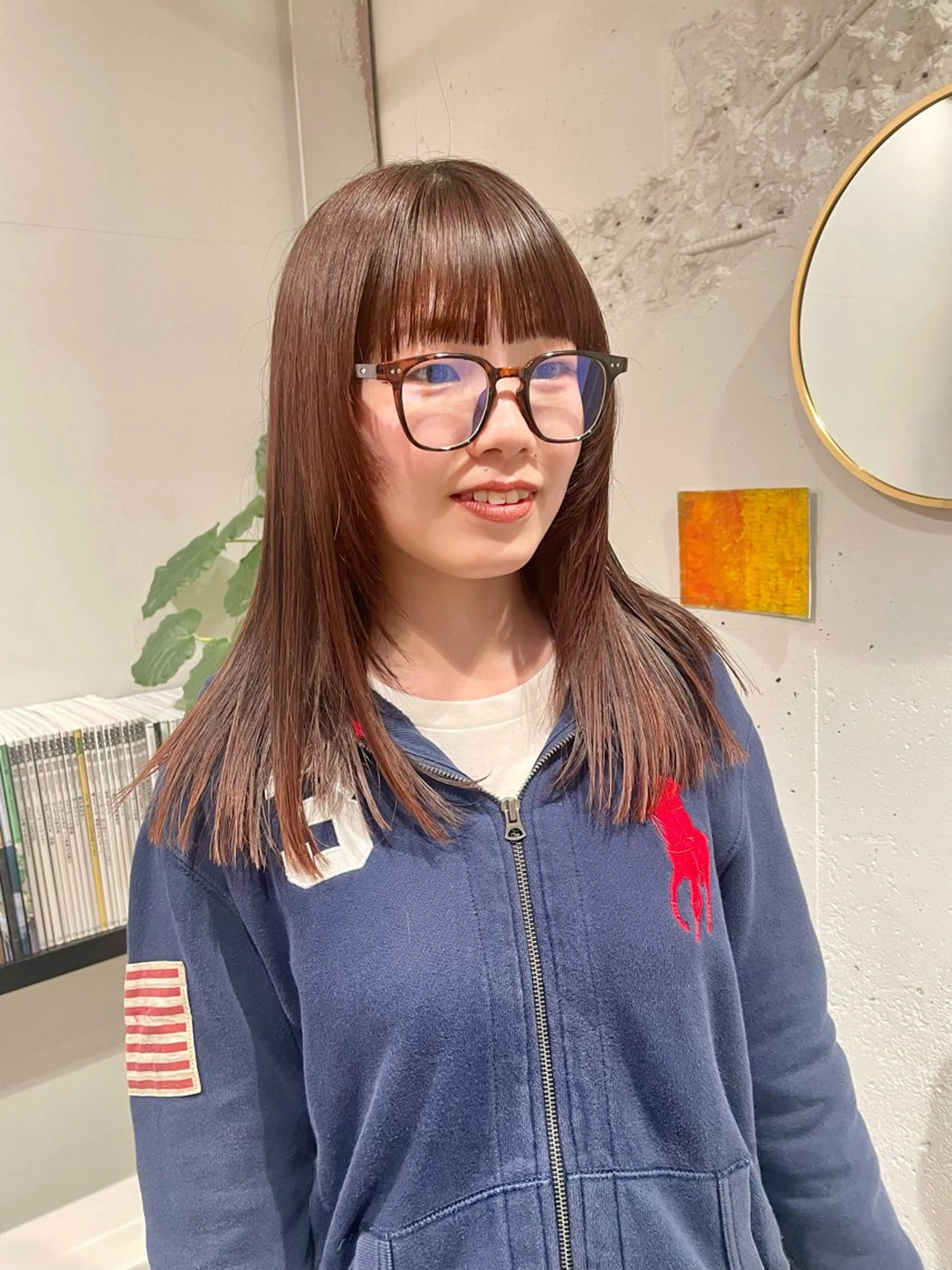 ロング 顔周りカット yearn所属・naho✂︎bob/ layerのヘアスタイル