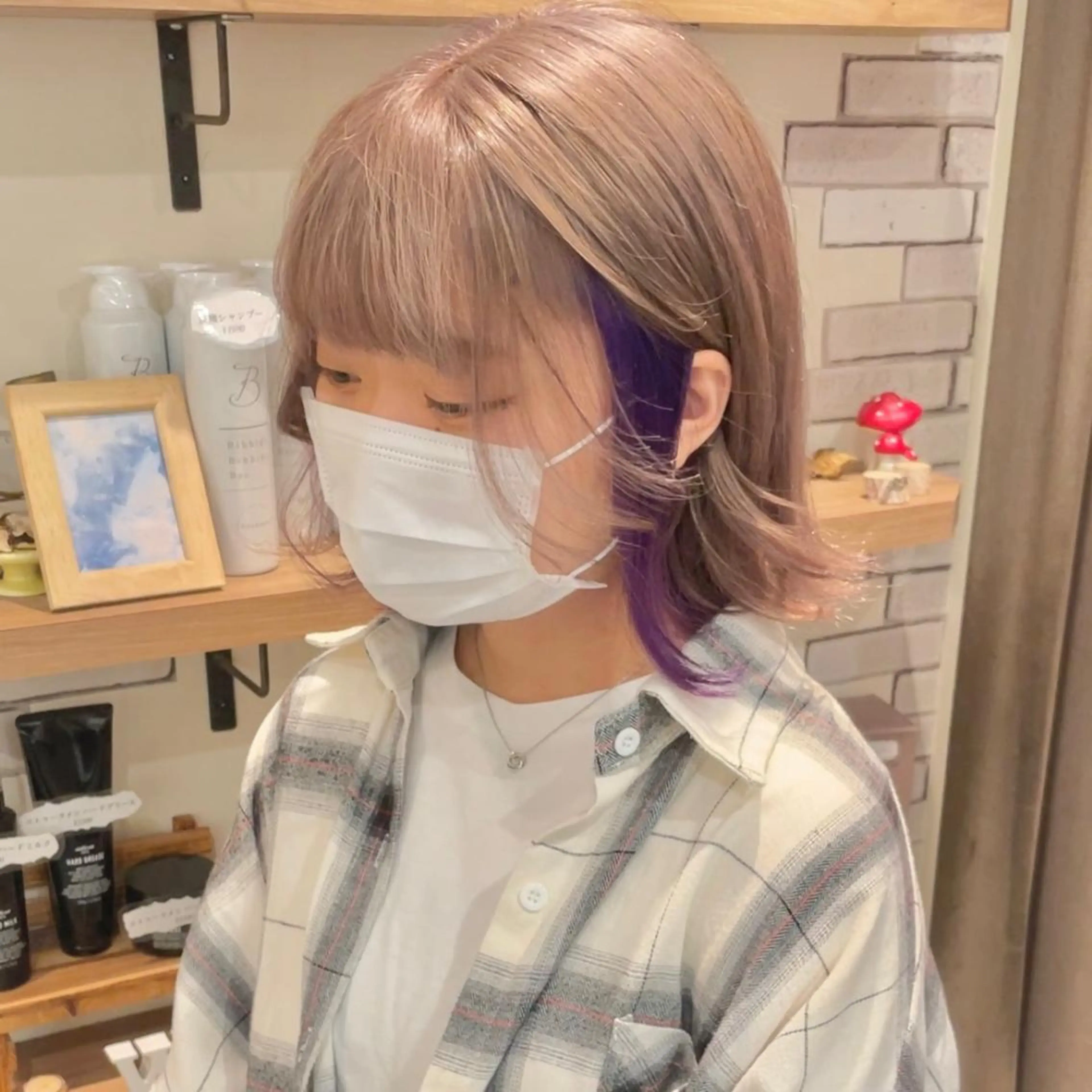 チラ見えがポイント💛【イヤリングカラー】の写真