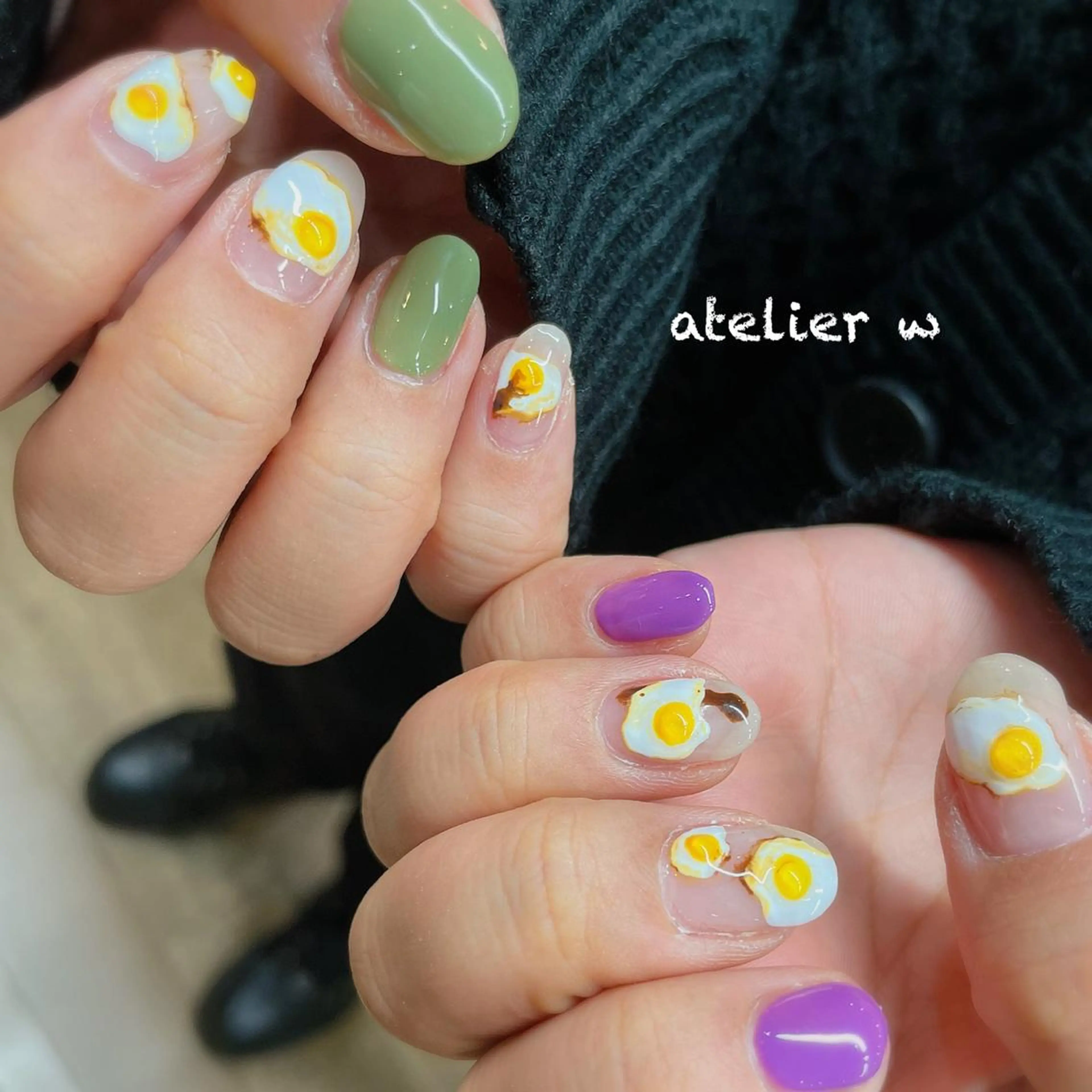 ネイル ハンドネイル atelier w/tetoro所属・高橋 わかなのネイルデザイン