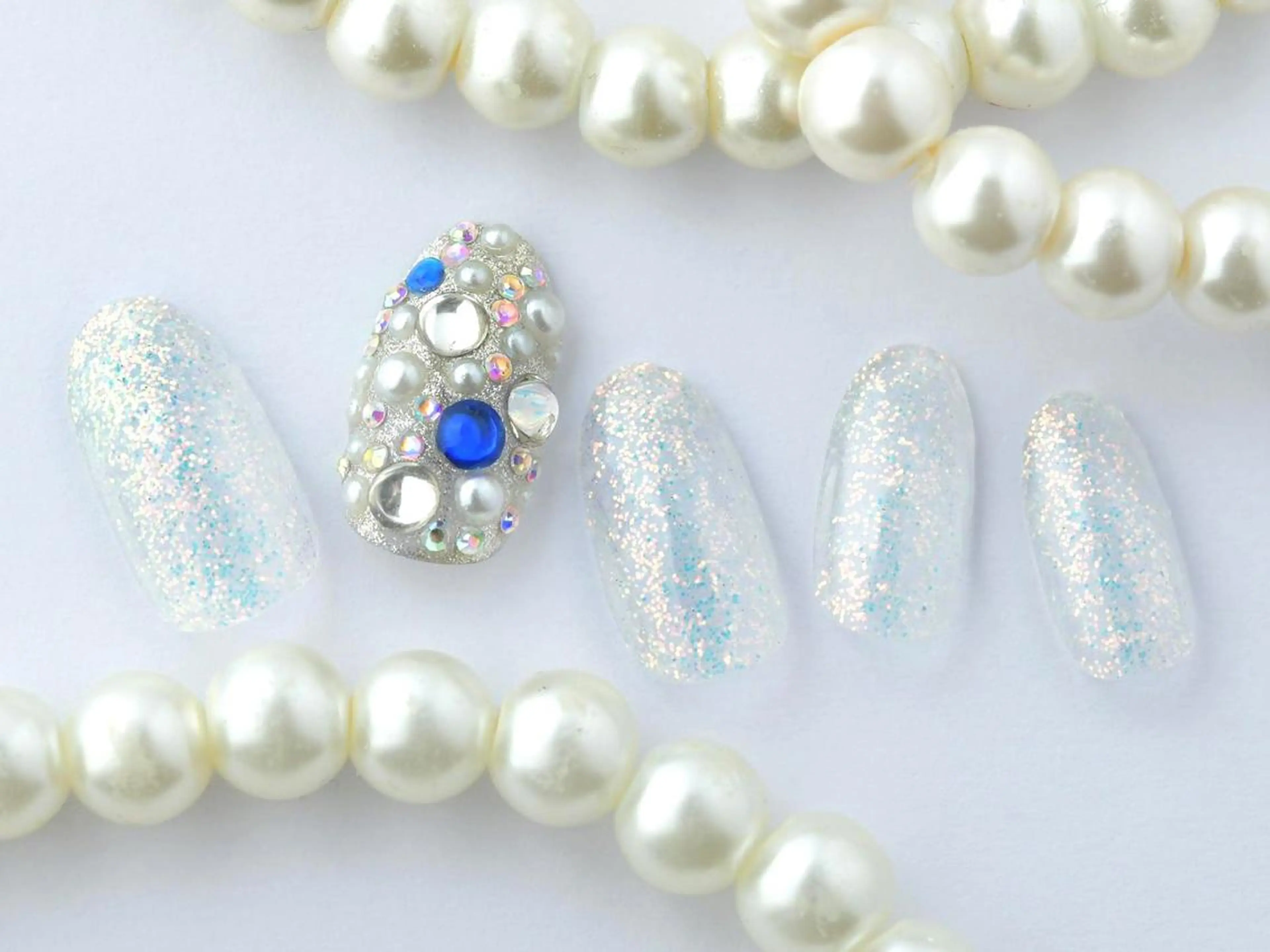 ネイル 桜ネイル クリアネイル フットネイル ジェルネイル キラキラネイル 💗🪽Tiary Nail🪽💗のネイルデザイン