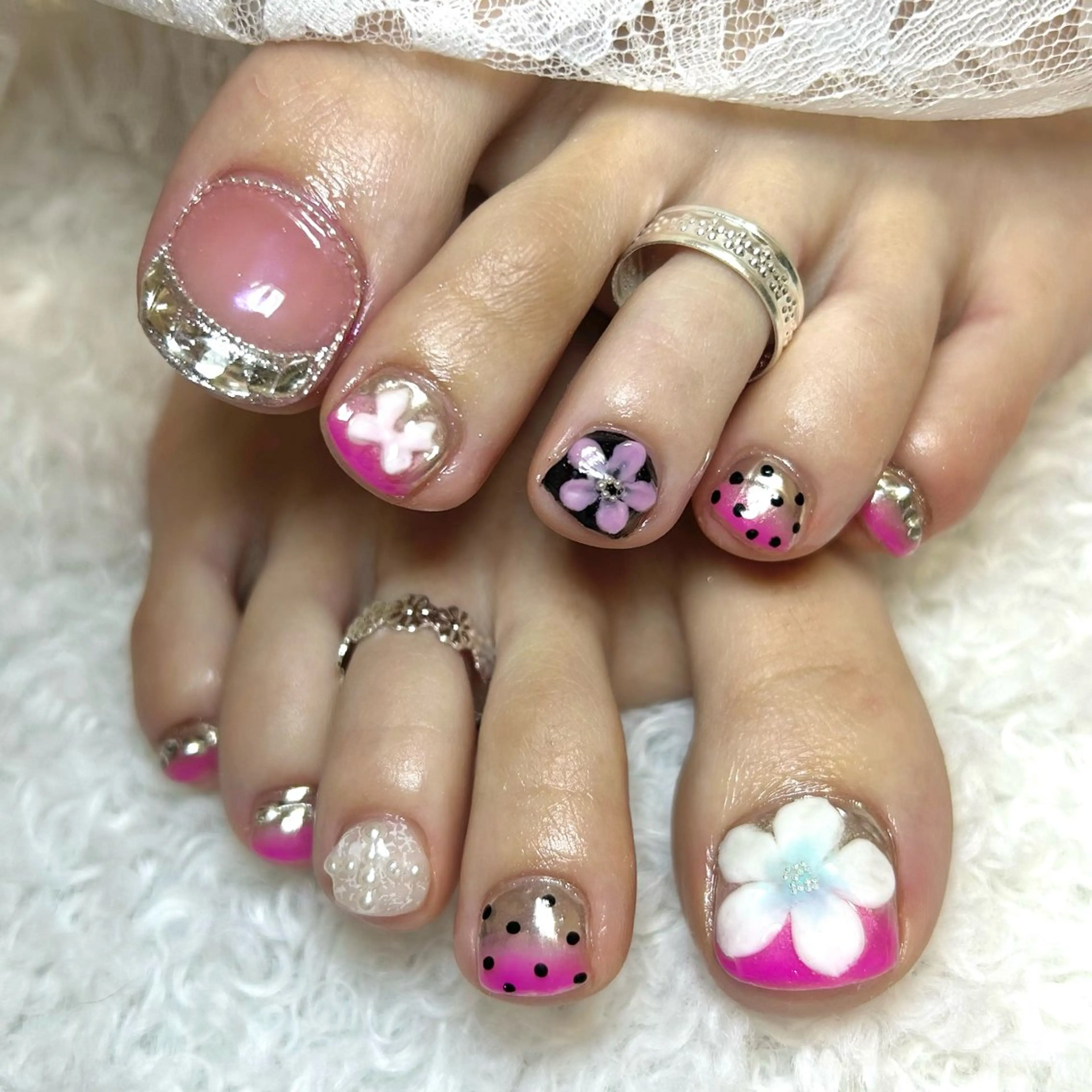 ネイル フットネイル yamane de  salonのネイルデザイン