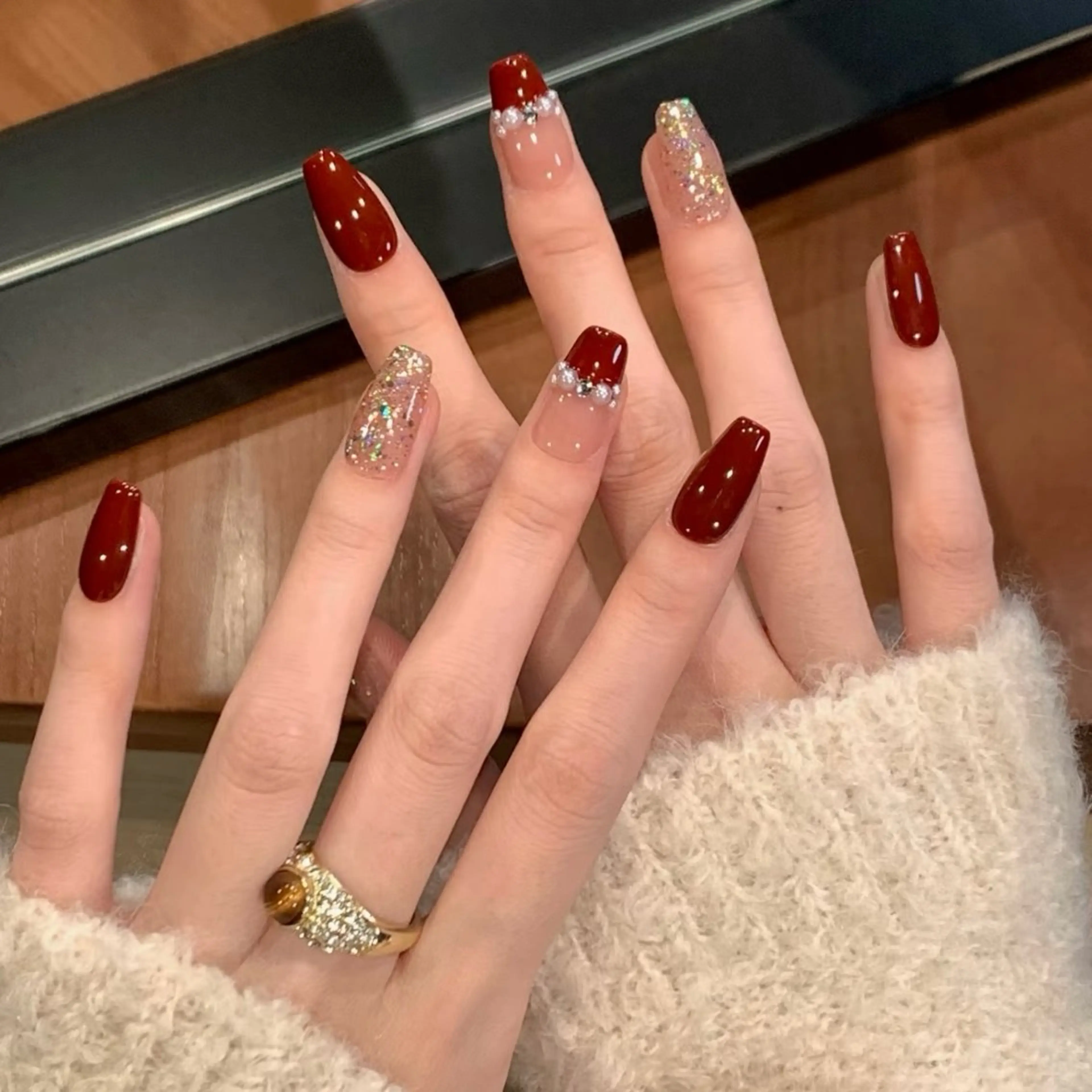 ネイル ハンドネイル By moonネイル 🌷ワンホン/韓国風のネイルデザイン