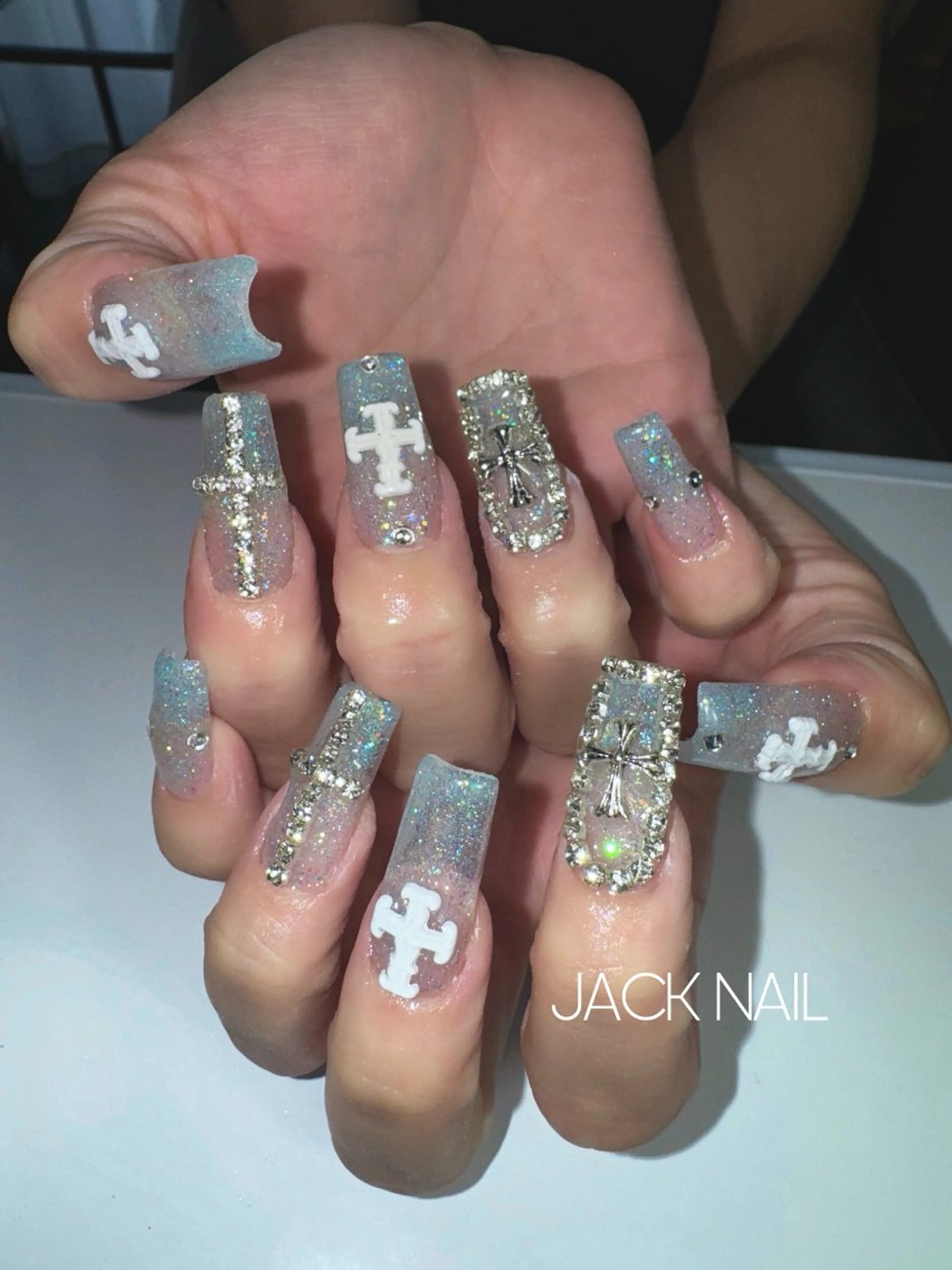ネイル ハンドネイル JACK NAIL 💜Ayakaのネイルデザイン