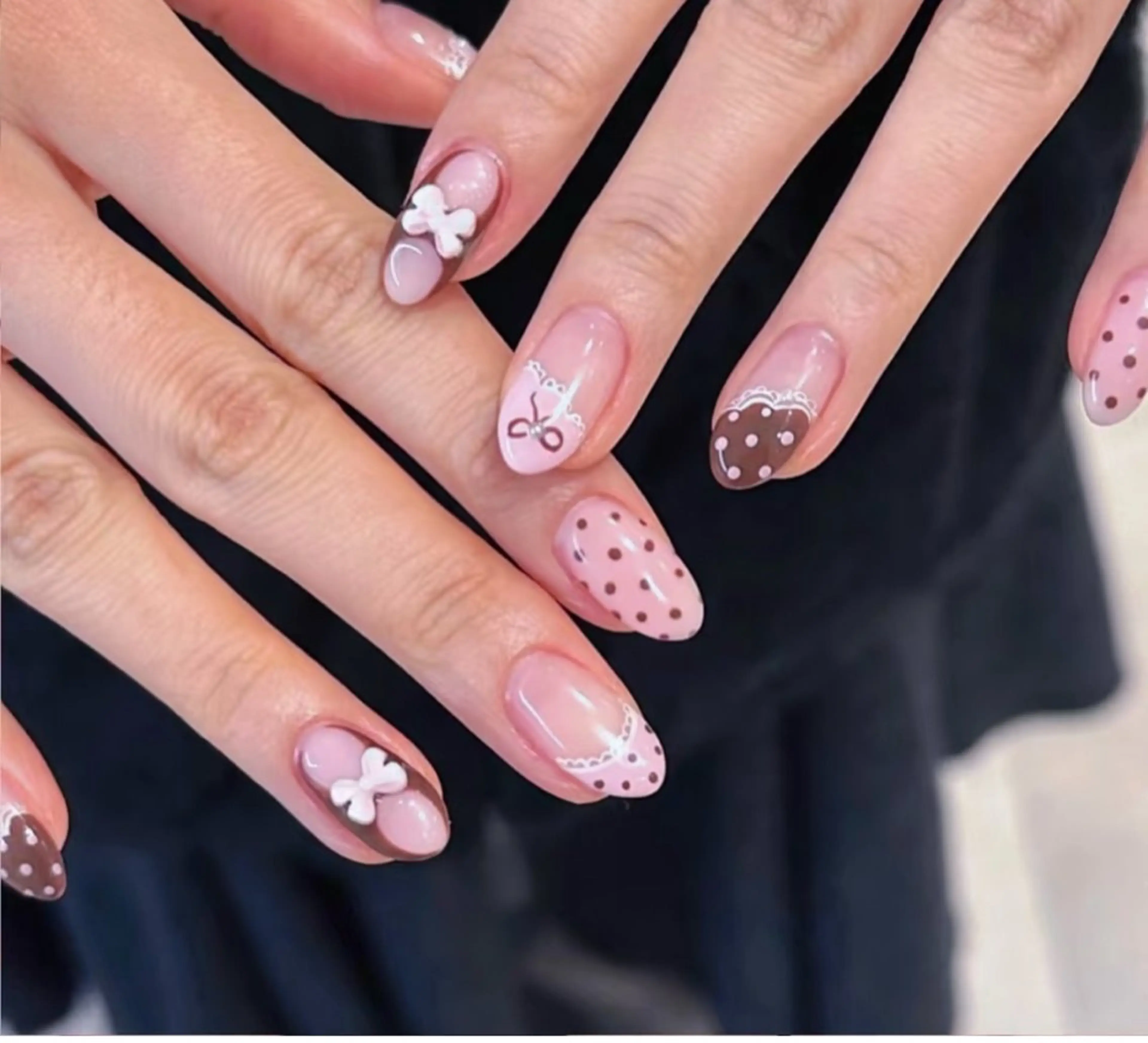 ネイル アートネイル フットネイル ジェルネイル ニュアンスネイル パラジェル ハンドネイル 🎀🎀YooLi Nail Salonのネイルデザイン