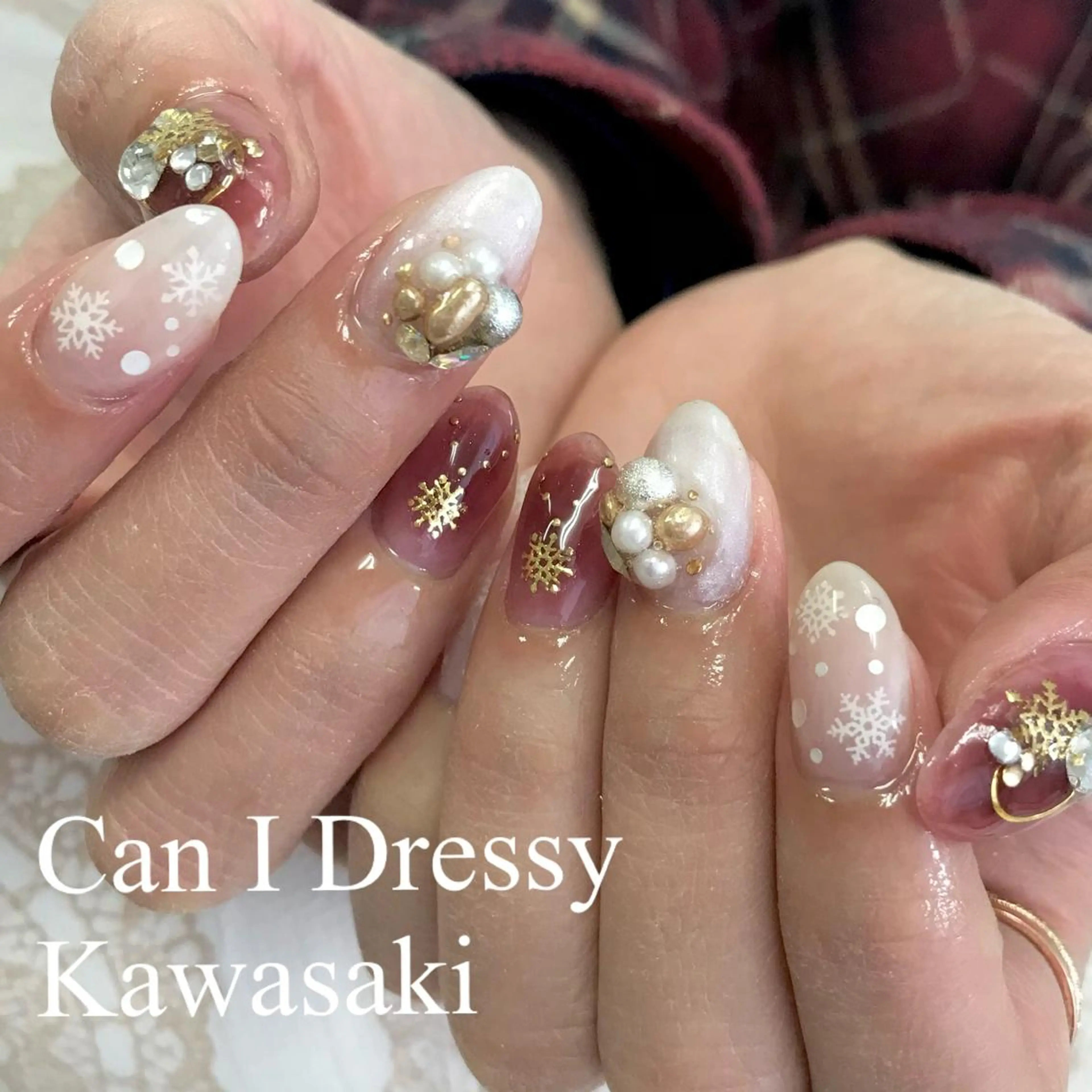 ネイル ハンドネイル Can I 川崎店 三島 久美子のネイルデザイン