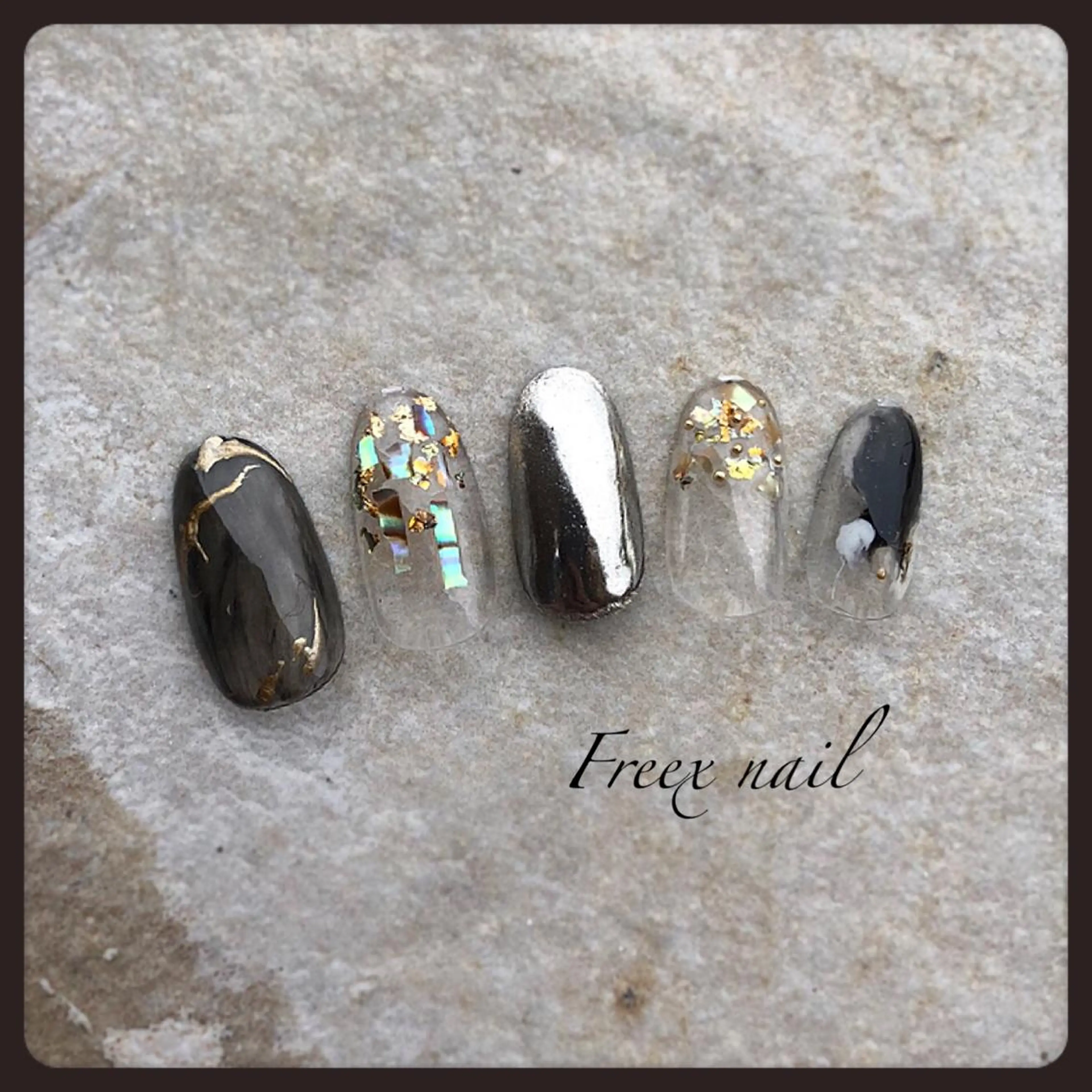 ネイル Freex nail所属・freex nail /ニュアンス/個性派のネイルデザイン