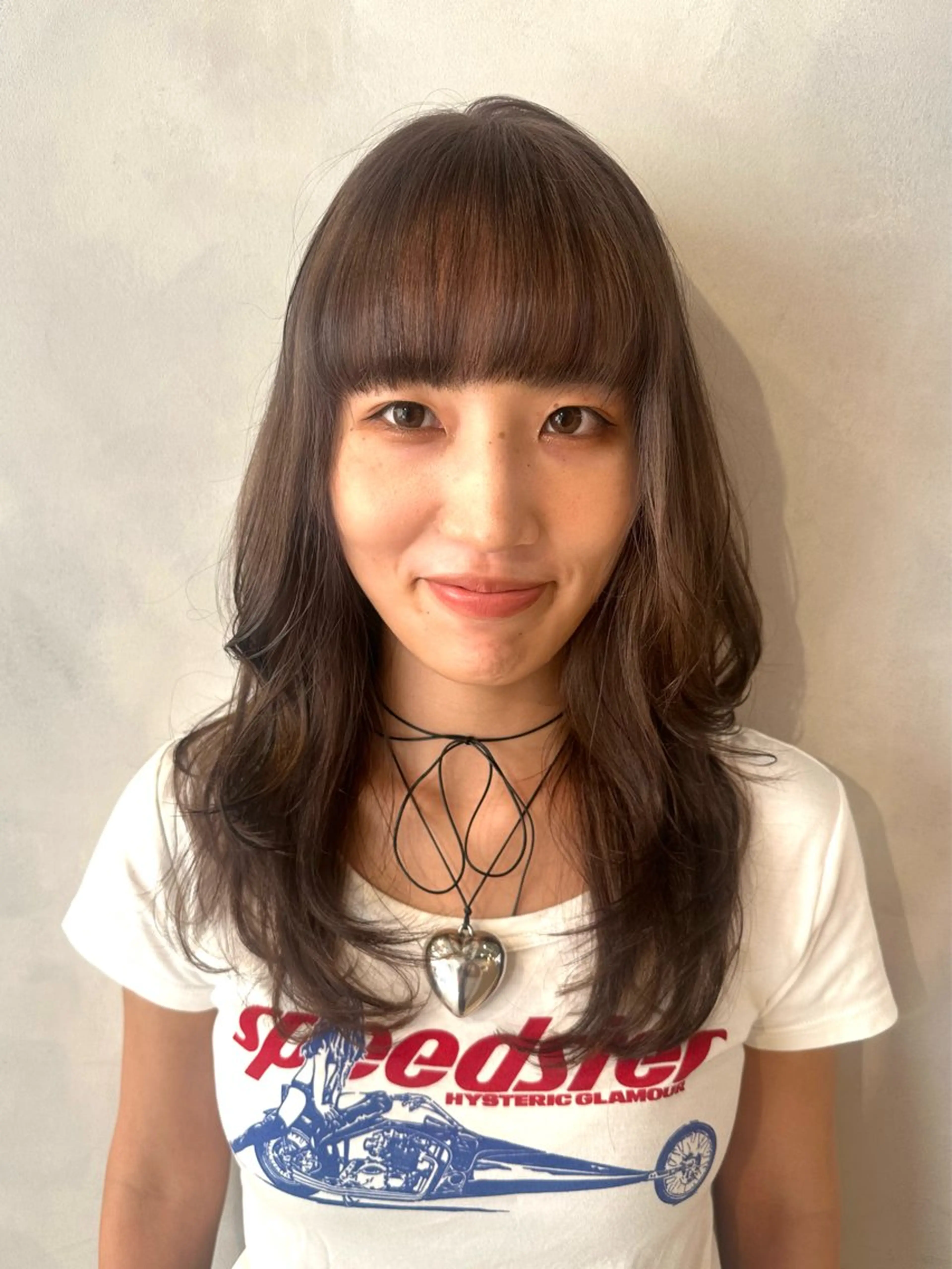 セミロング カラー ヘアカラー トリートメント デザインカラー/パー マ🦖外岡咲希🦖のヘアスタイル